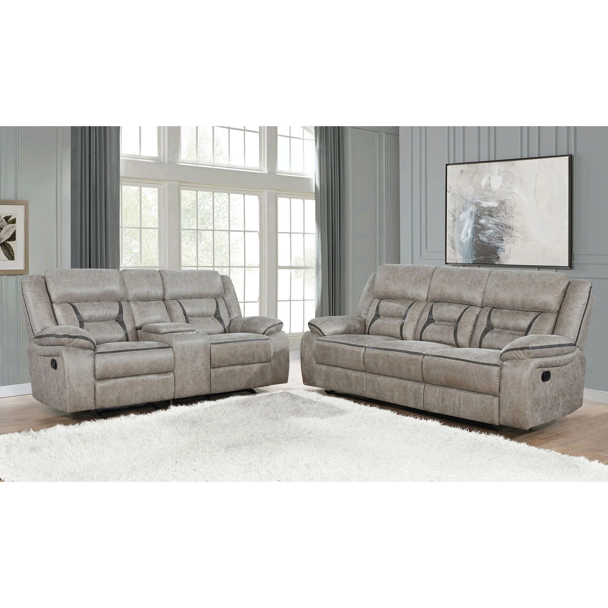 Brazelton - Pillow Top Arm Motion Living Room Set - Image 13
