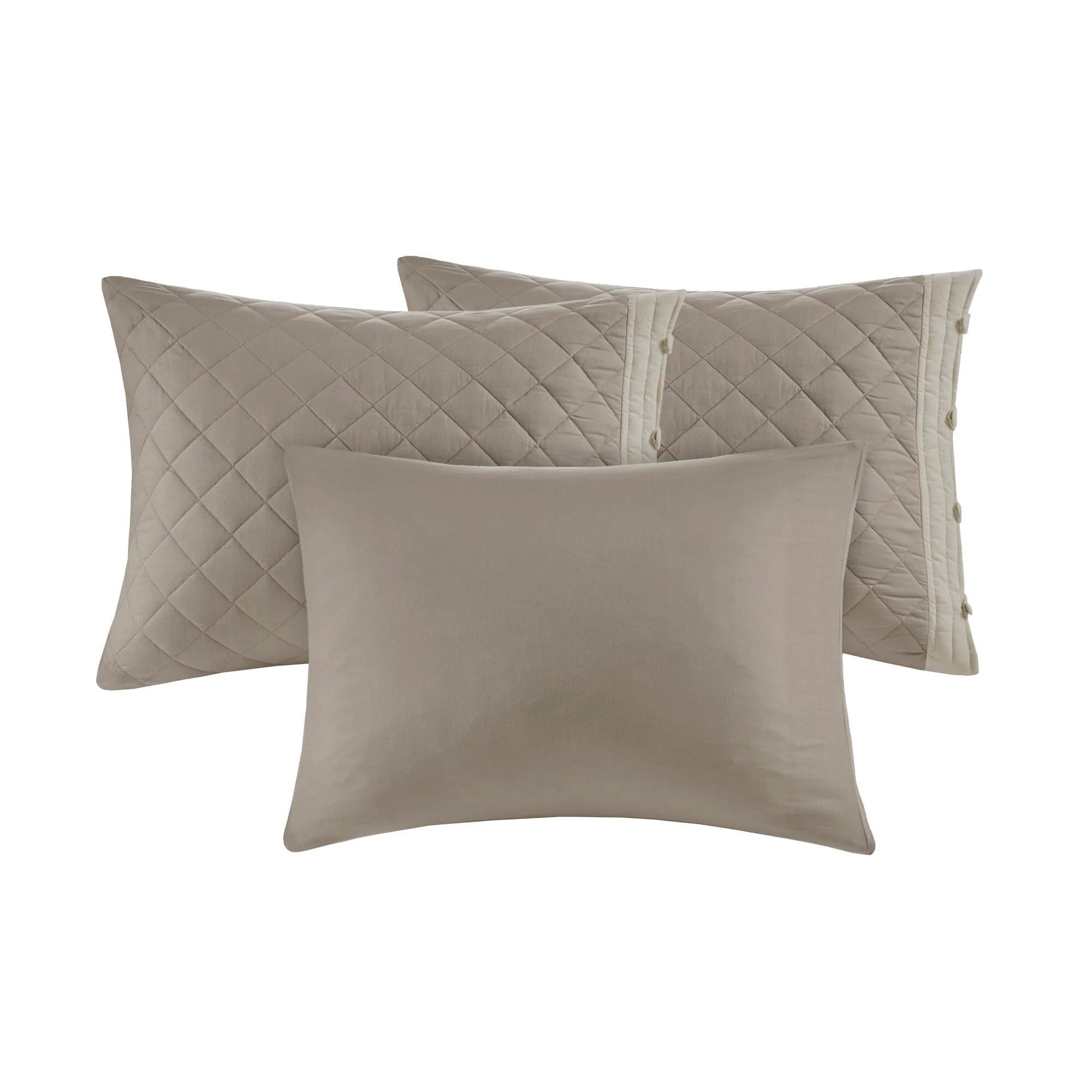 Breanna - 6 Piece Daybed Cover Set - Khaki - Image 3