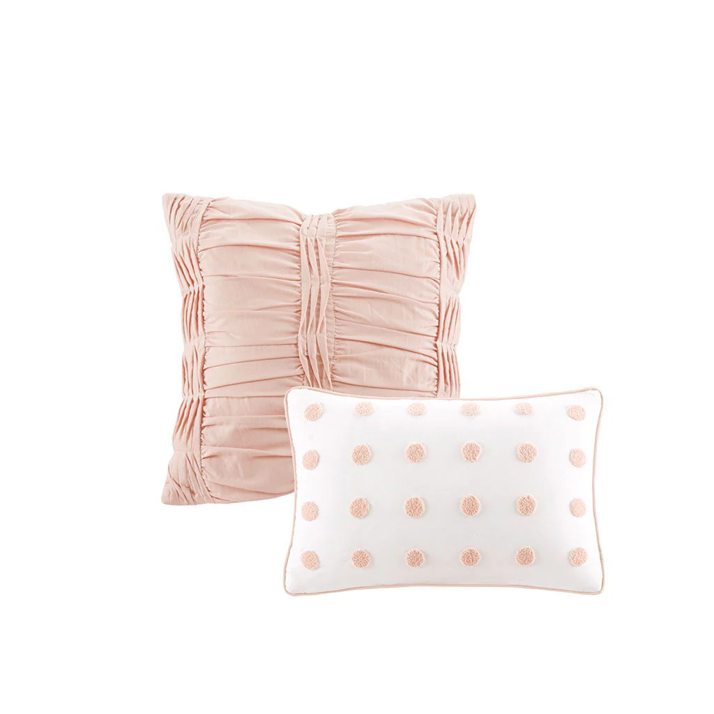 Brooklyn - King Comforter Set - Pink - Image 3