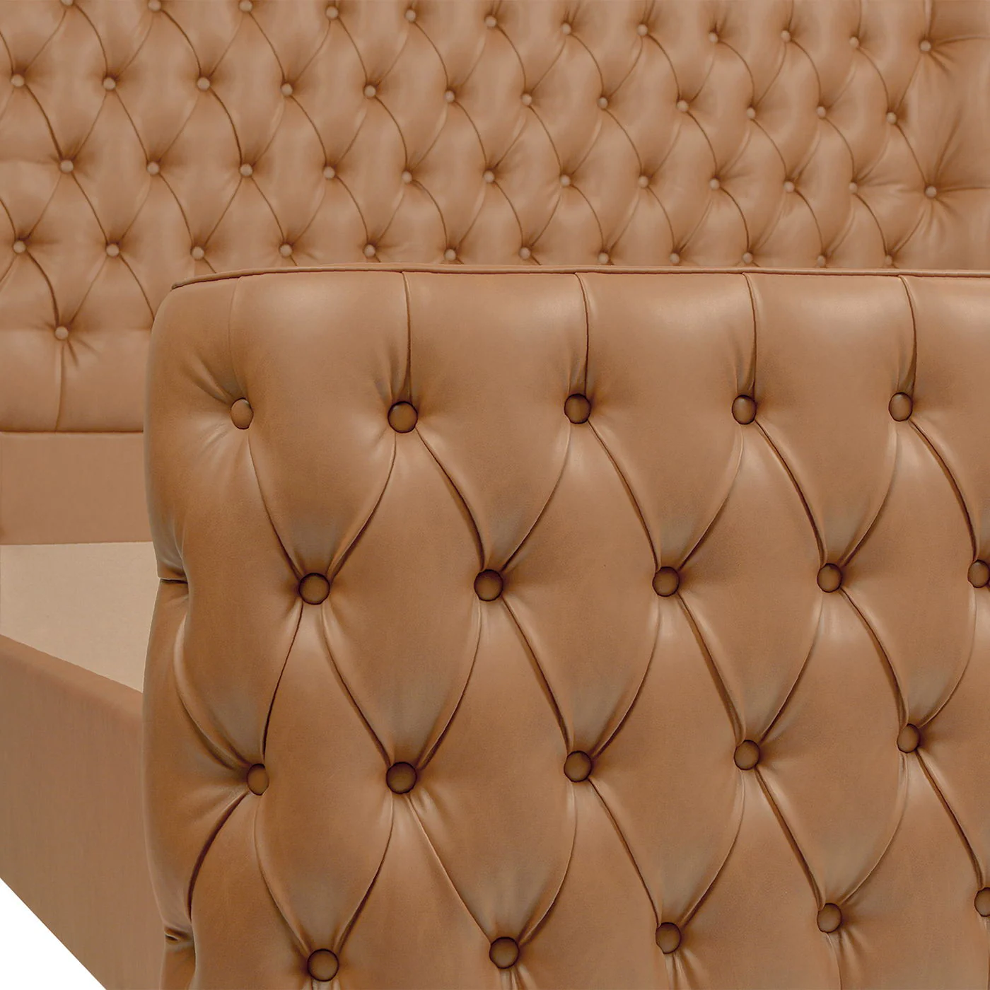 Brooklyn - Tufted Panel Bed Headboard And Footboard Set - Image 12