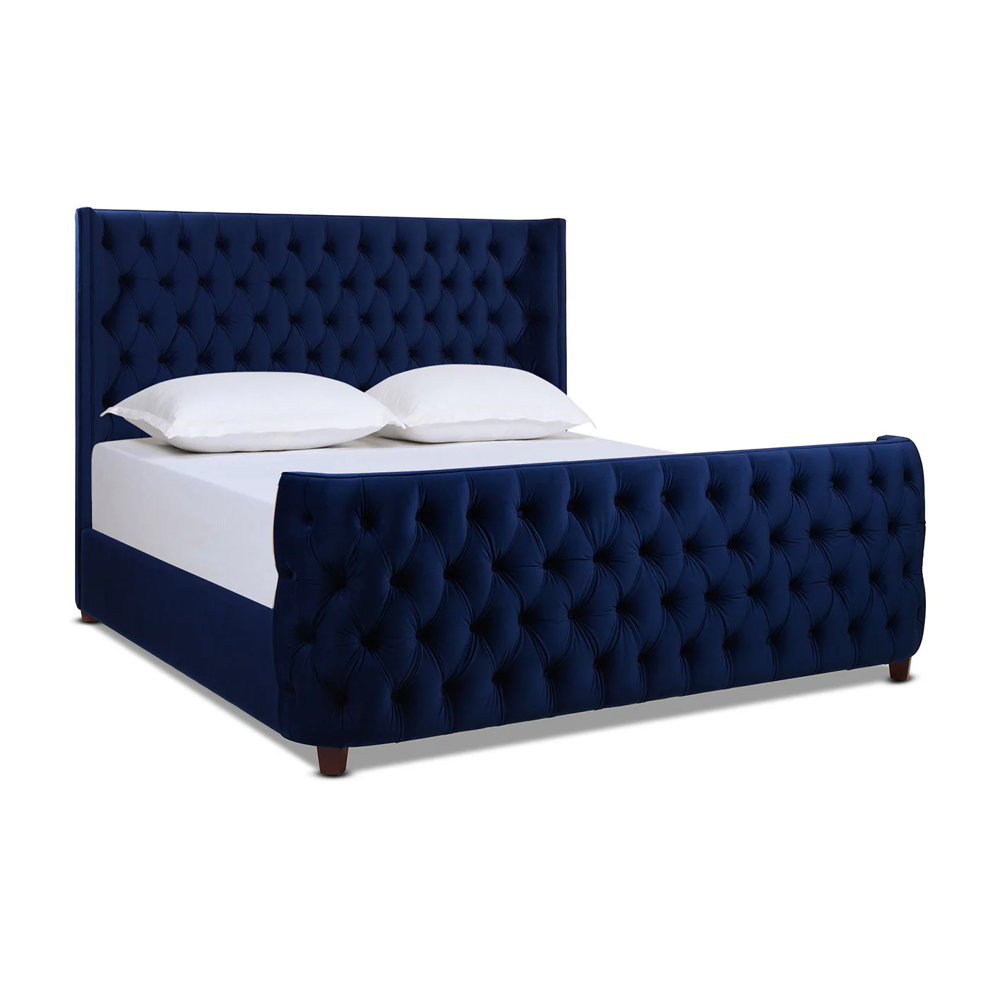 Brooklyn - Tufted Panel Bed Headboard And Footboard Set - Image 13