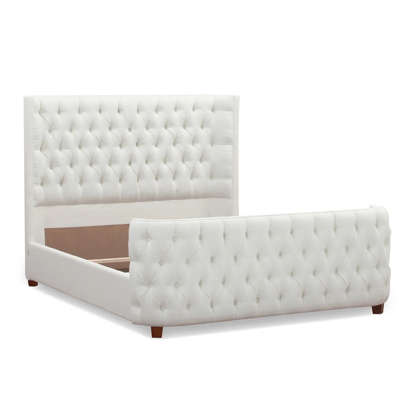 Brooklyn - Tufted Panel Bed Headboard And Footboard Set - Image 15