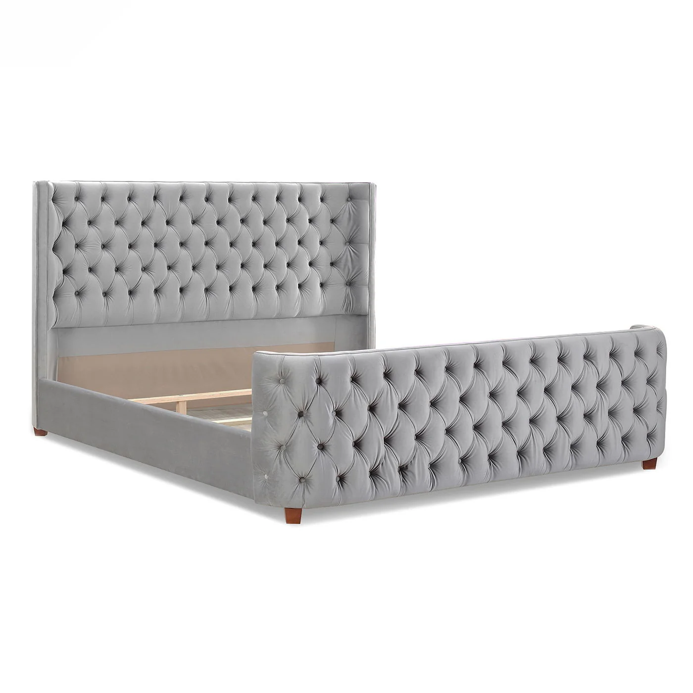 Brooklyn - Tufted Panel Bed Headboard And Footboard Set - Image 27