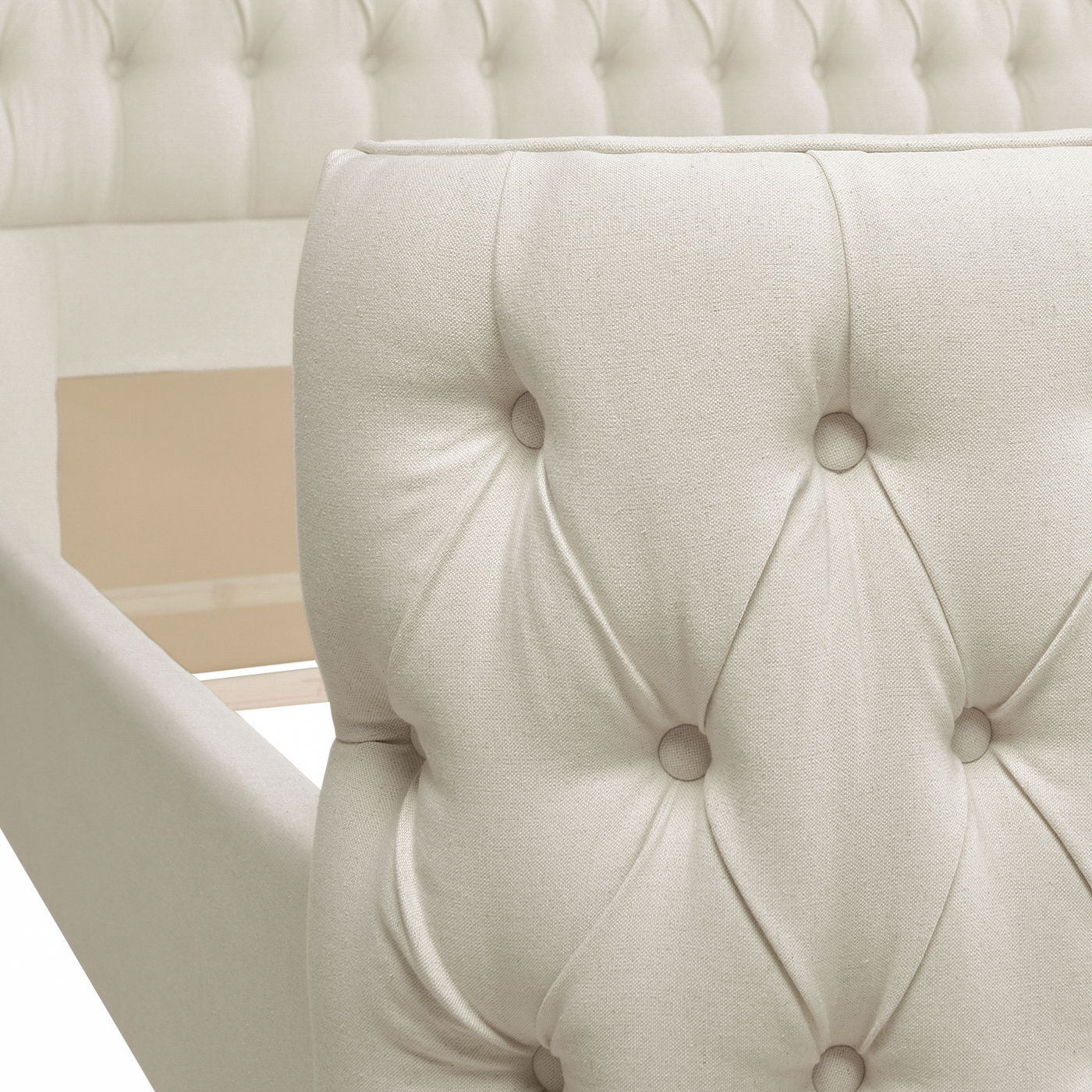 Brooklyn - Tufted Panel Bed Headboard And Footboard Set - Image 28