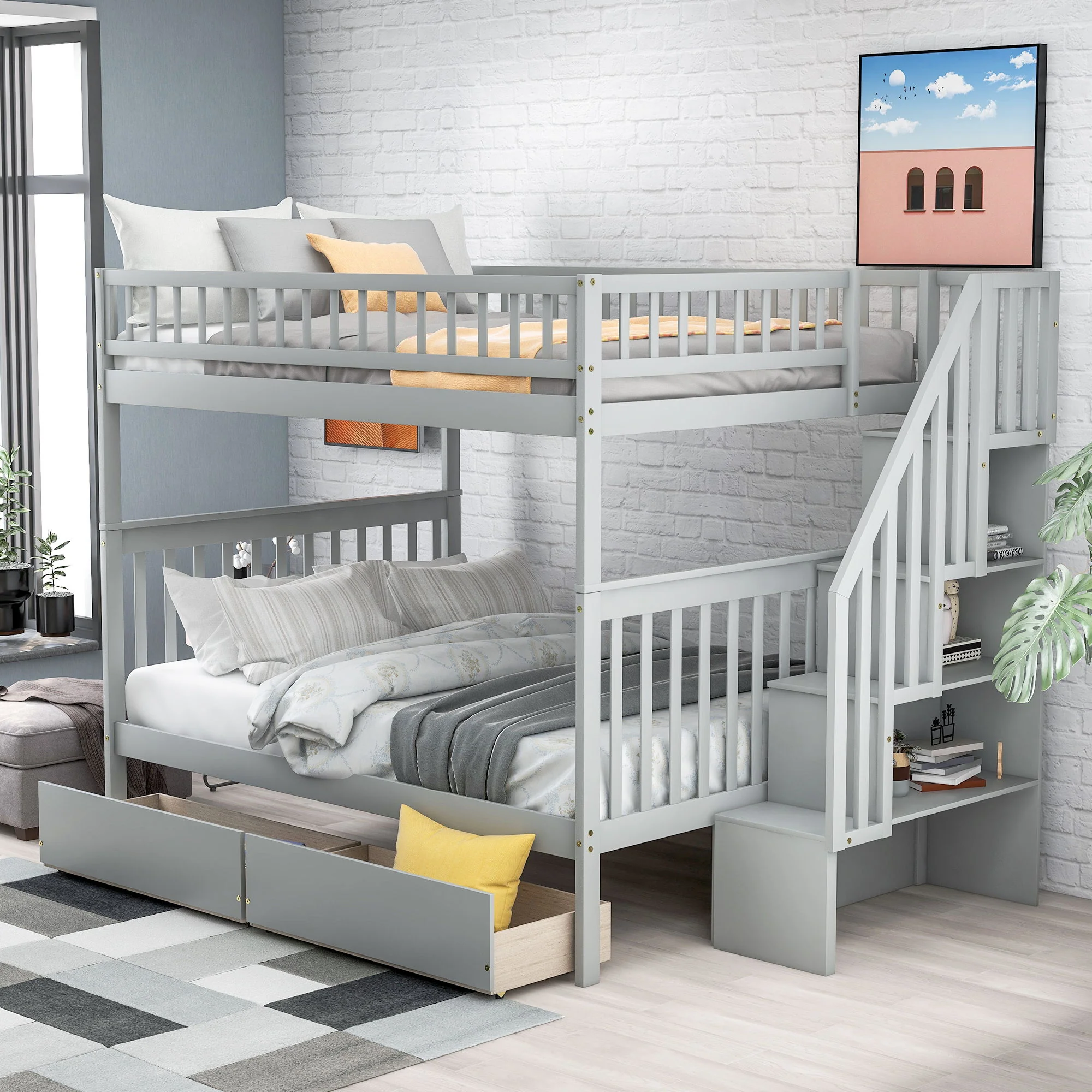 Bunk Bed With Staircase - Image 25