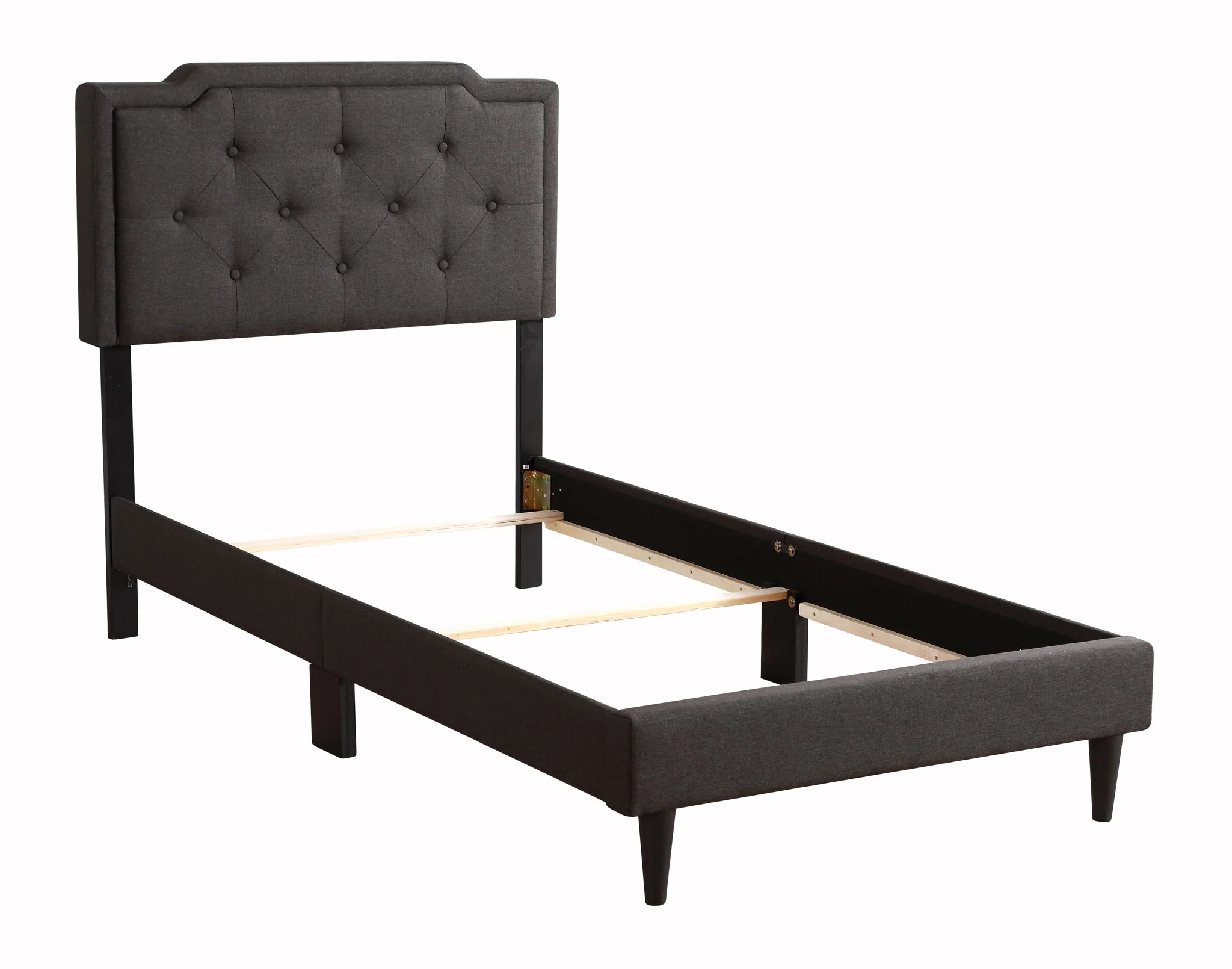 Button Tufted Bed Charming For Cozy Spaces - Image 39
