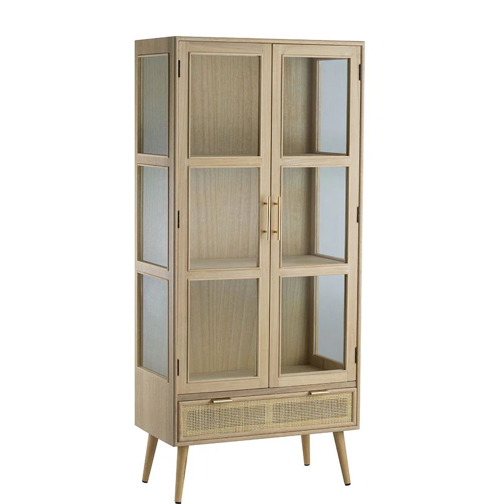 Cabinet - Brown - Wood - Image 3