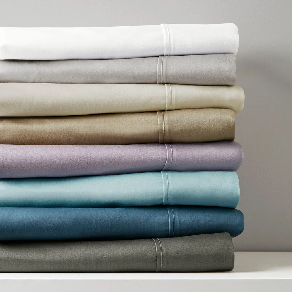 California King 800 Thread Count Sheet Set - Khaki - Image 4