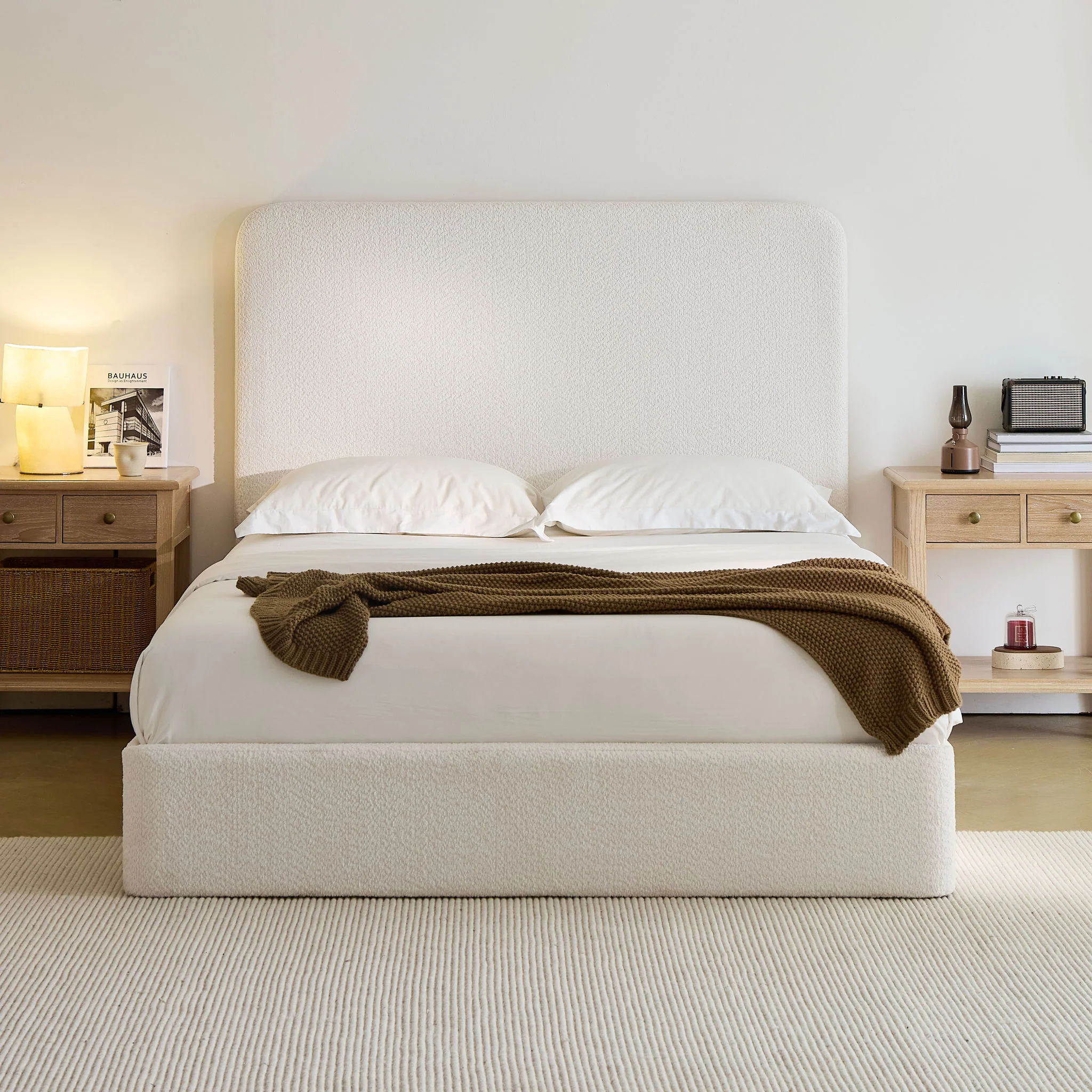 Canter - Tall Headboard Upholstered Bed - Image 3
