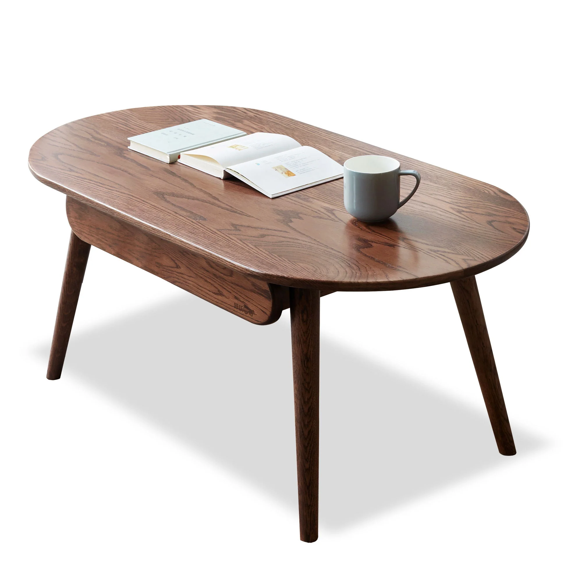 Capsule Centre Low Table With Drawers Coffee Table - Image 2