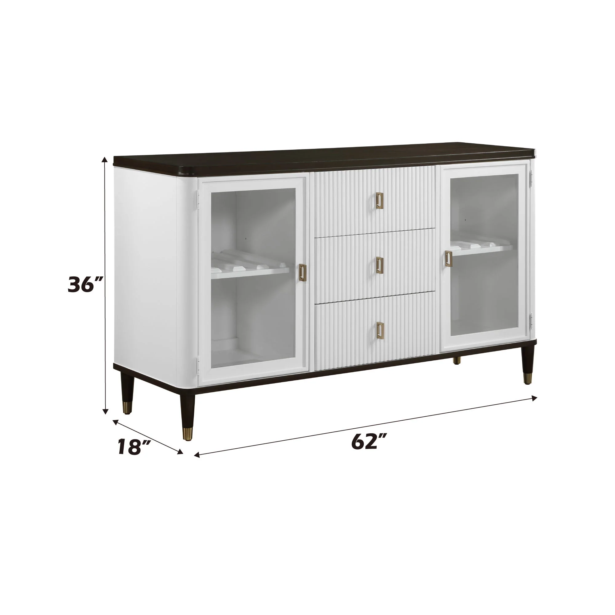 Carene - Server - Brown / White - Image 4