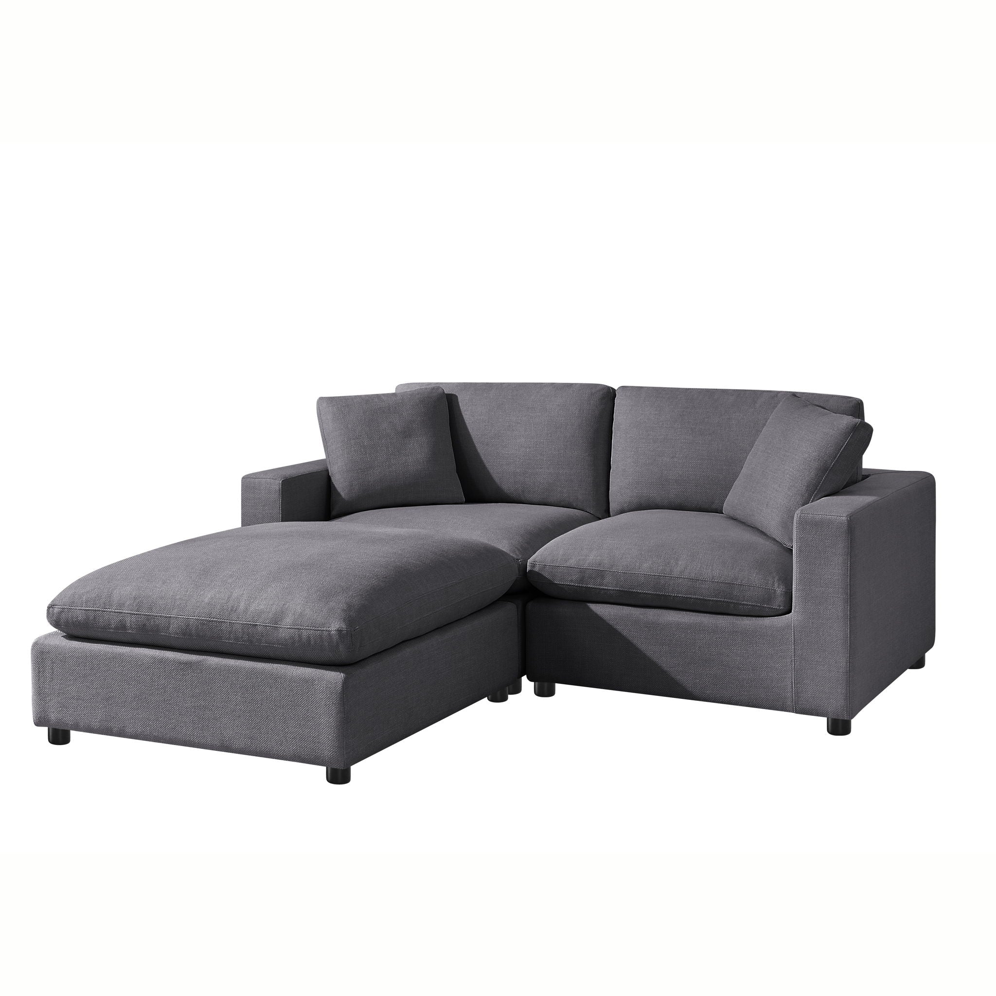 Cassandra - Sofa With Ottoman - Image 4