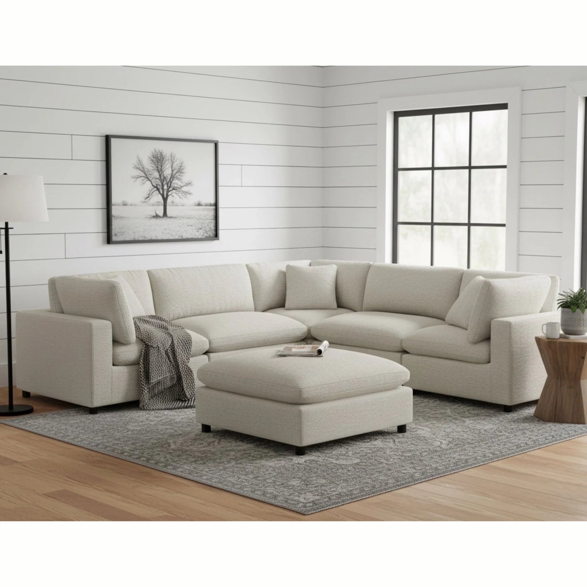 Cassandra - Sofa With Ottoman - Image 9