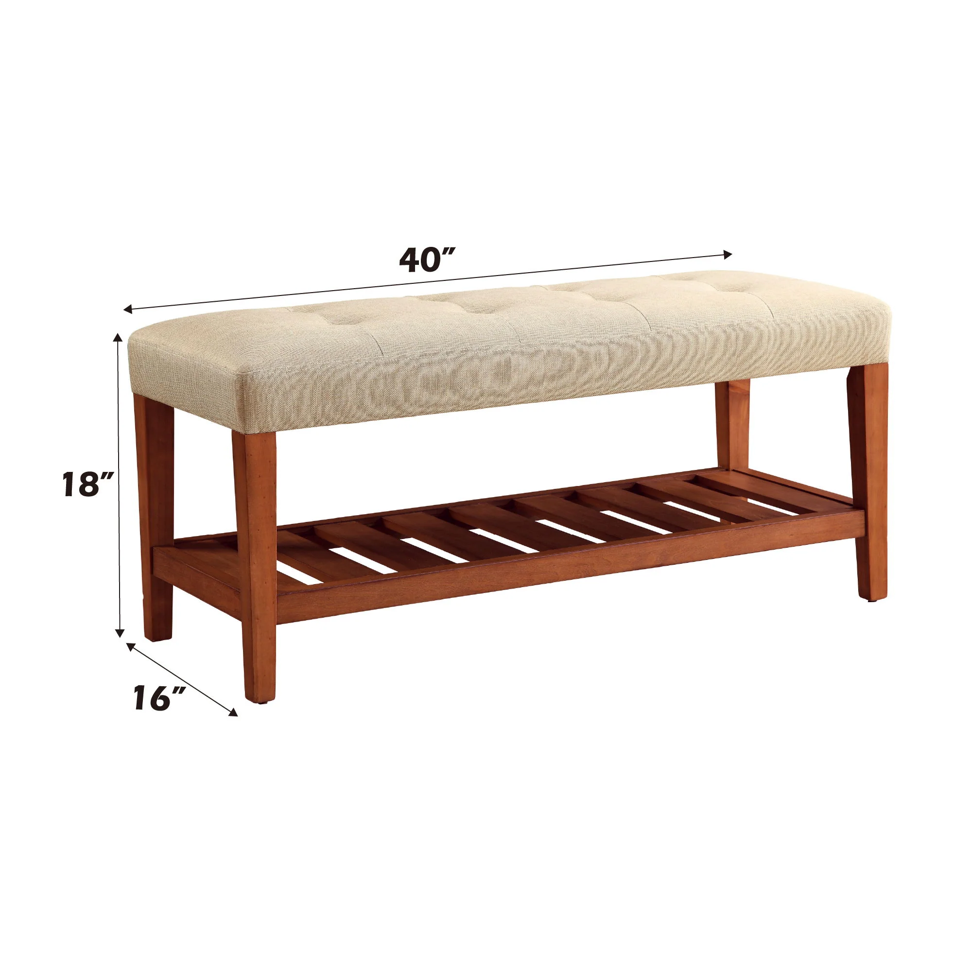 Charla - Upholstered Bench - Image 14