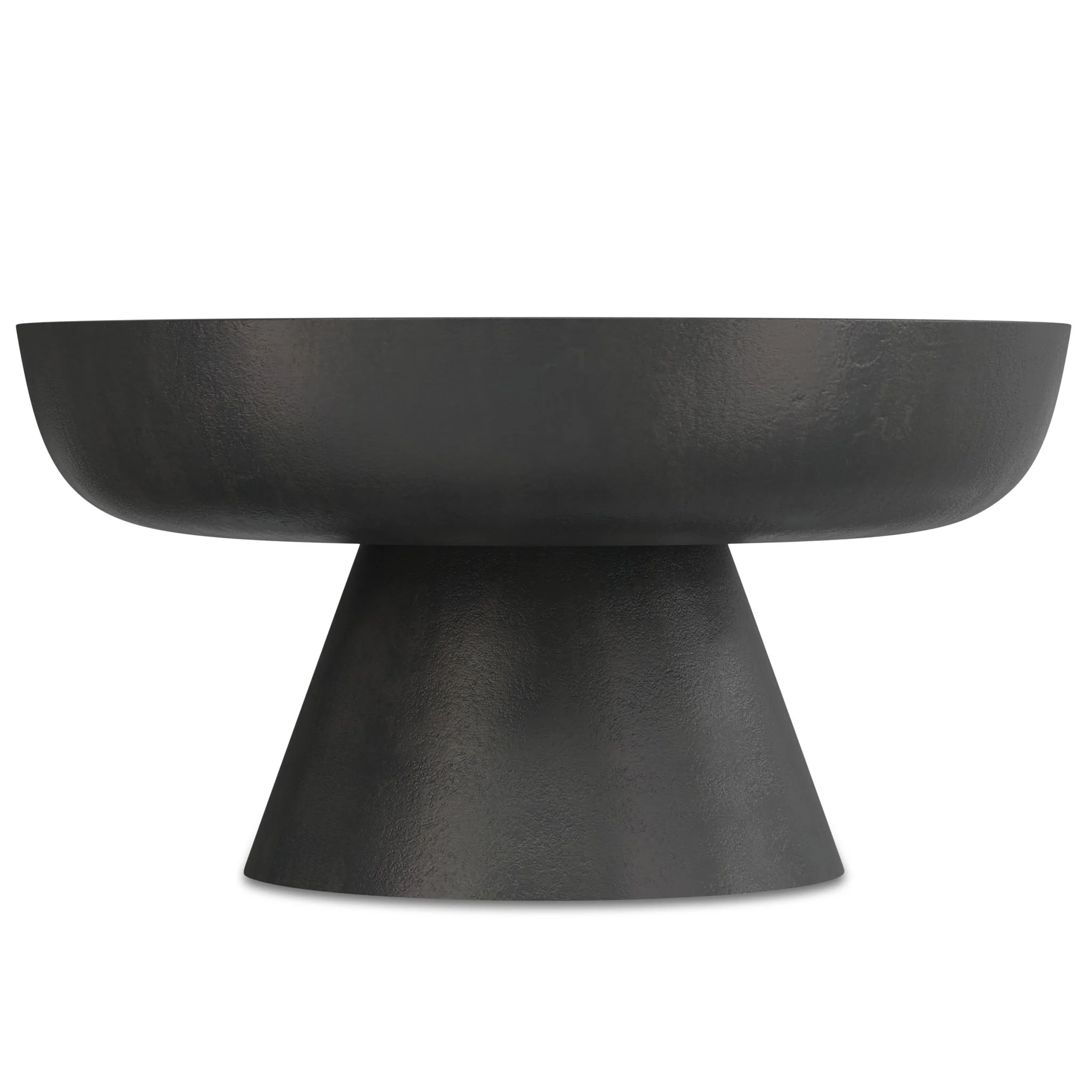 Charmaine - Cast Aluminum Coffee Table - Black - Image 3