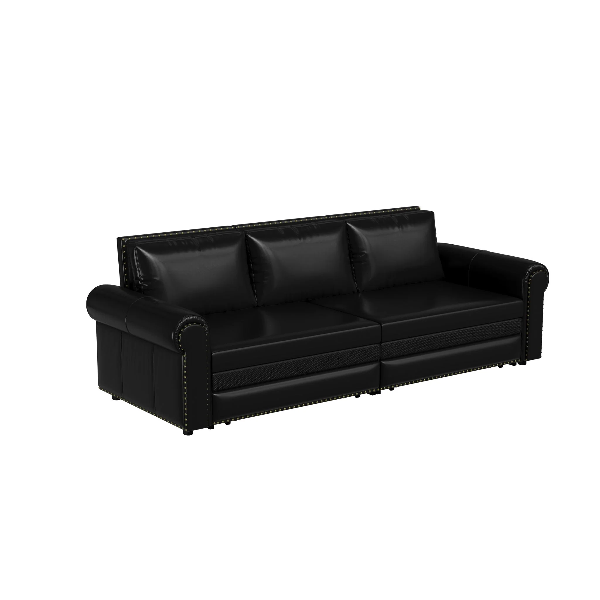 Chesterfield Sofa & Pull Out Bed - Image 2