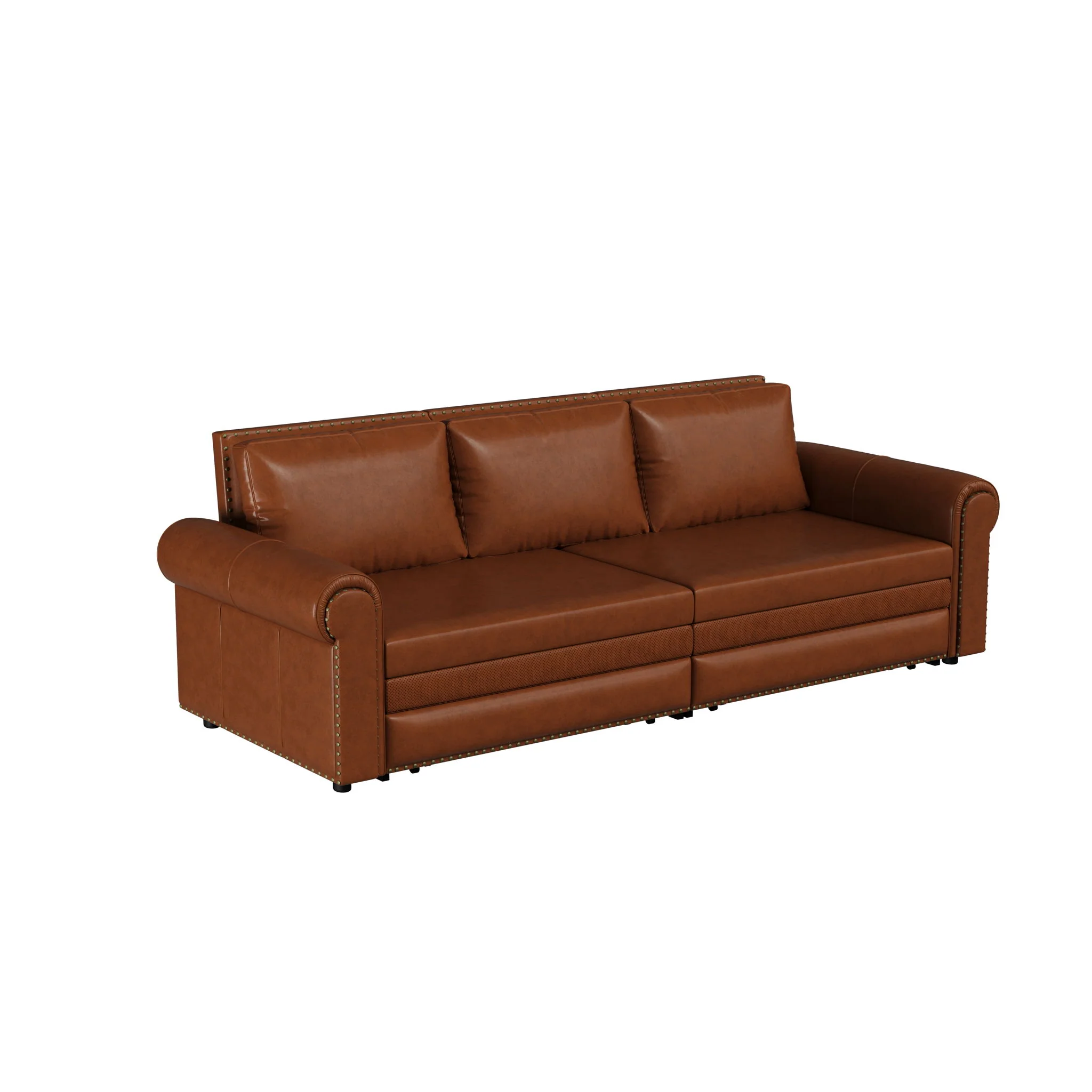 Chesterfield Sofa & Pull Out Bed - Image 3