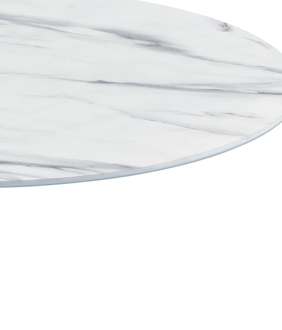 Circa - 17.5" End Table With Marble Textured Top - Image 7