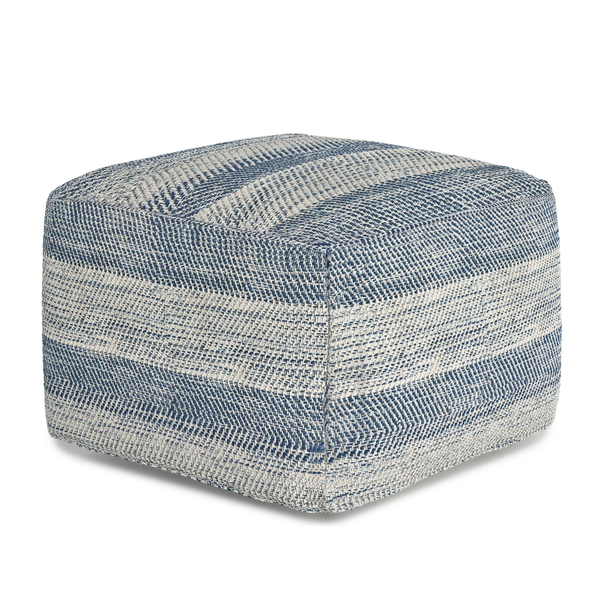 Clay - Square Pouf, Upholstered - Image 3