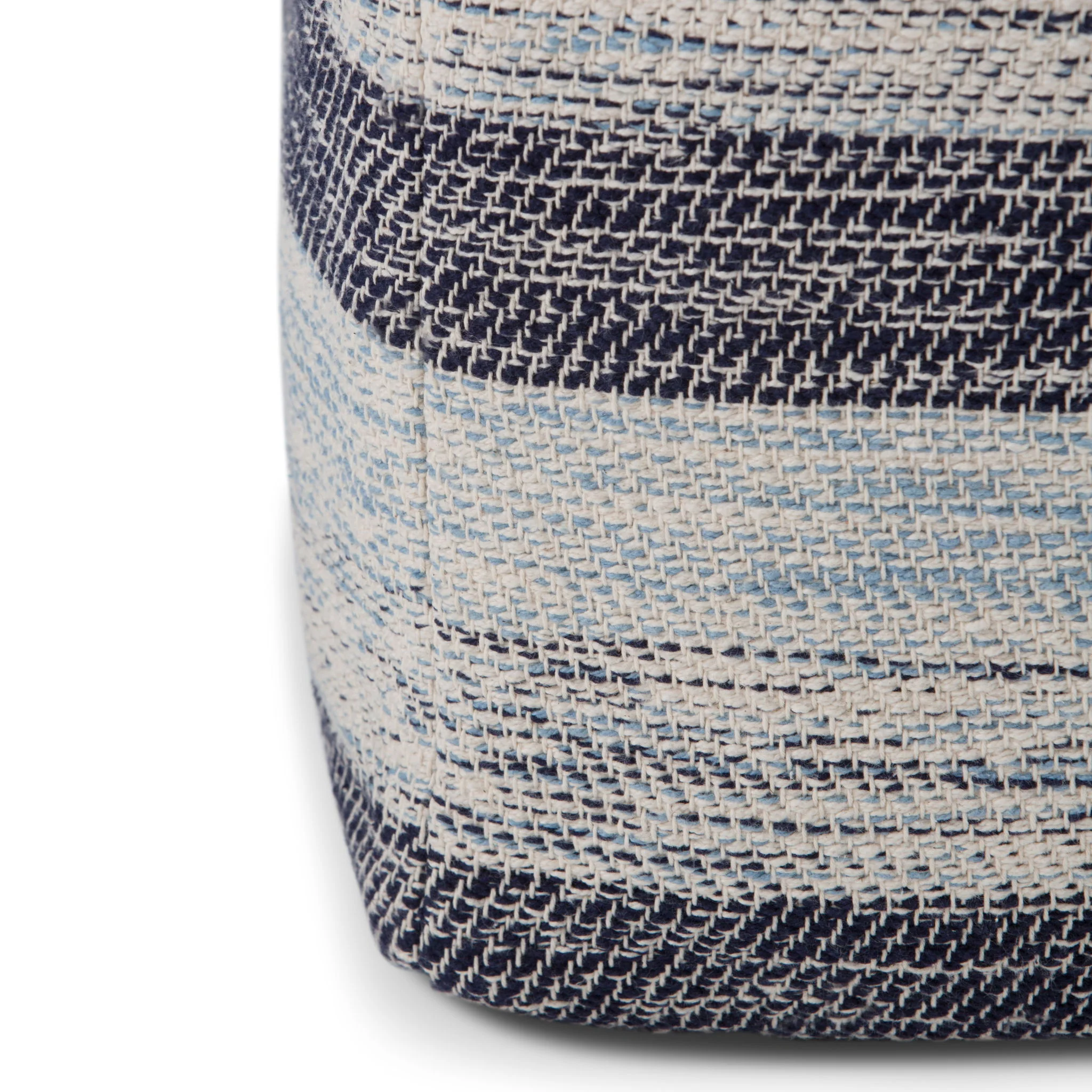 Clay - Square Pouf, Upholstered - Image 4