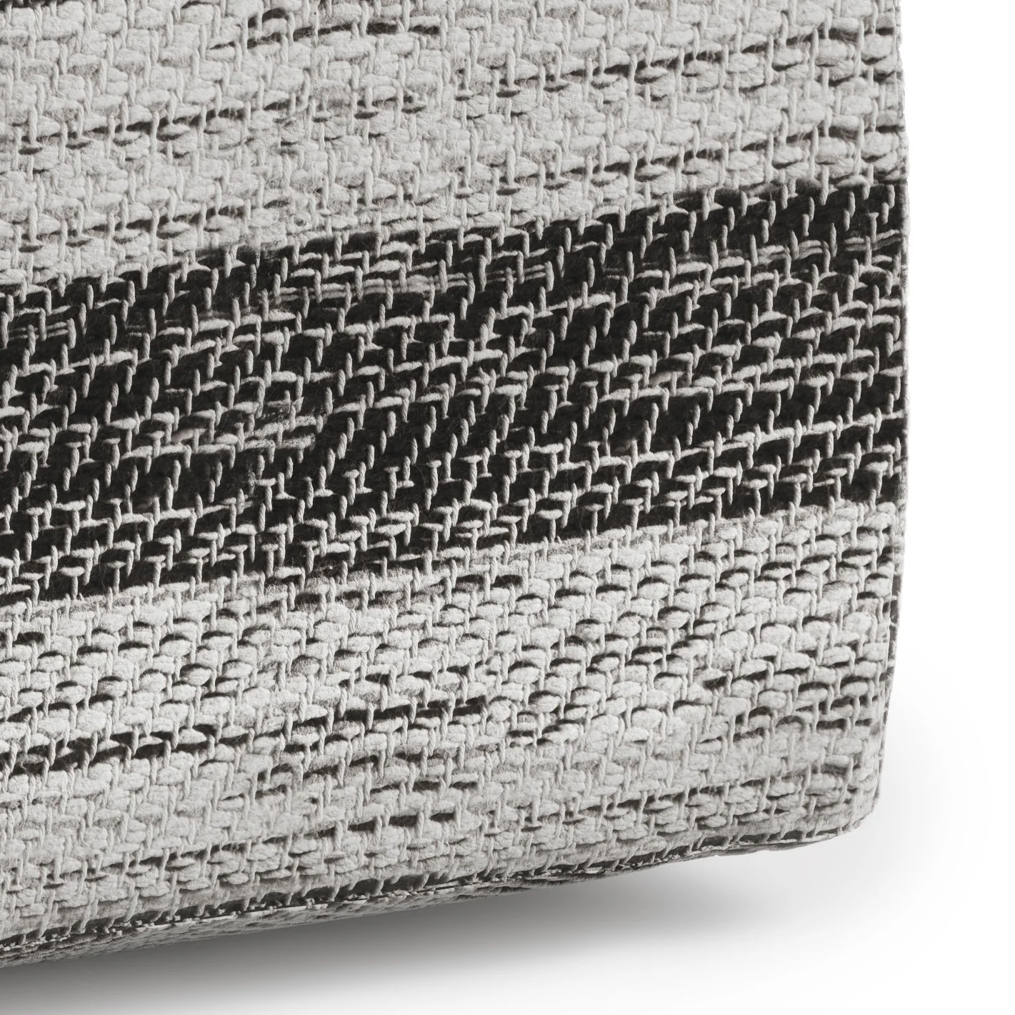 Clay - Square Pouf, Upholstered - Image 5
