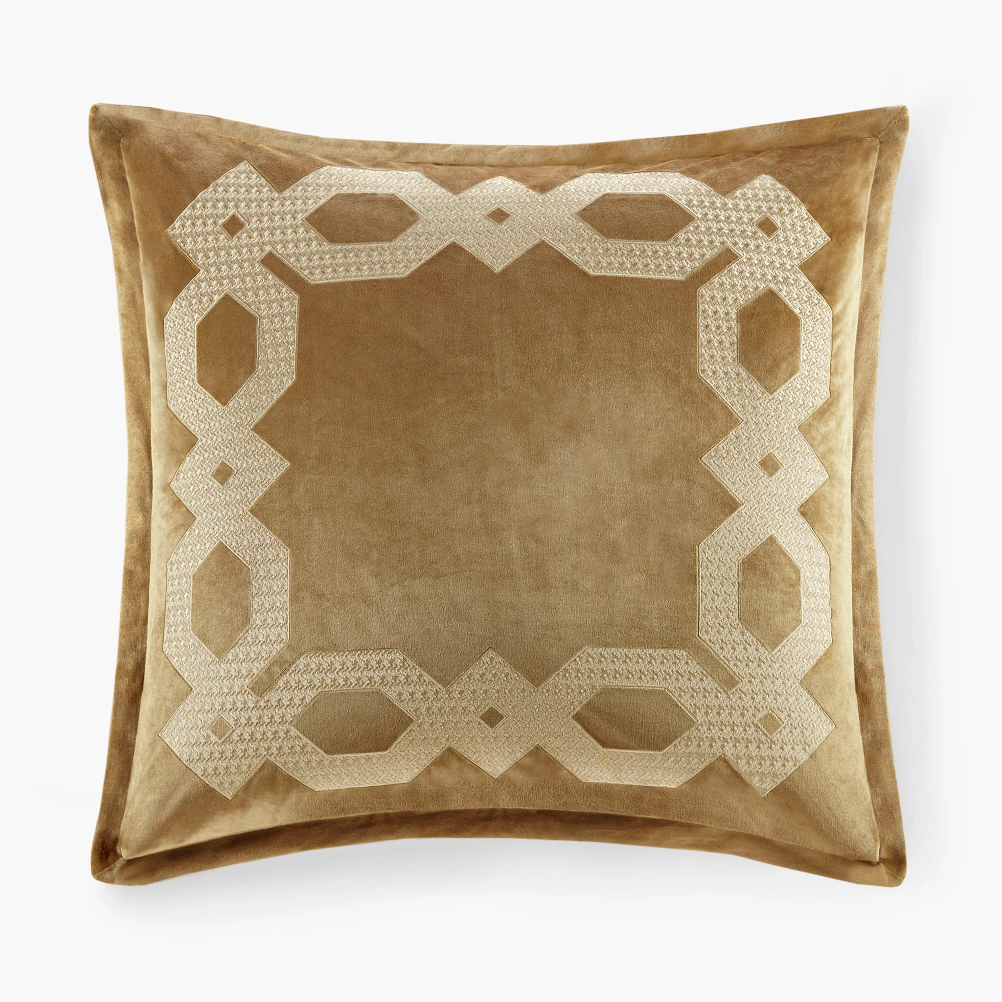 Clermont - European Pillow Sham - Gold
