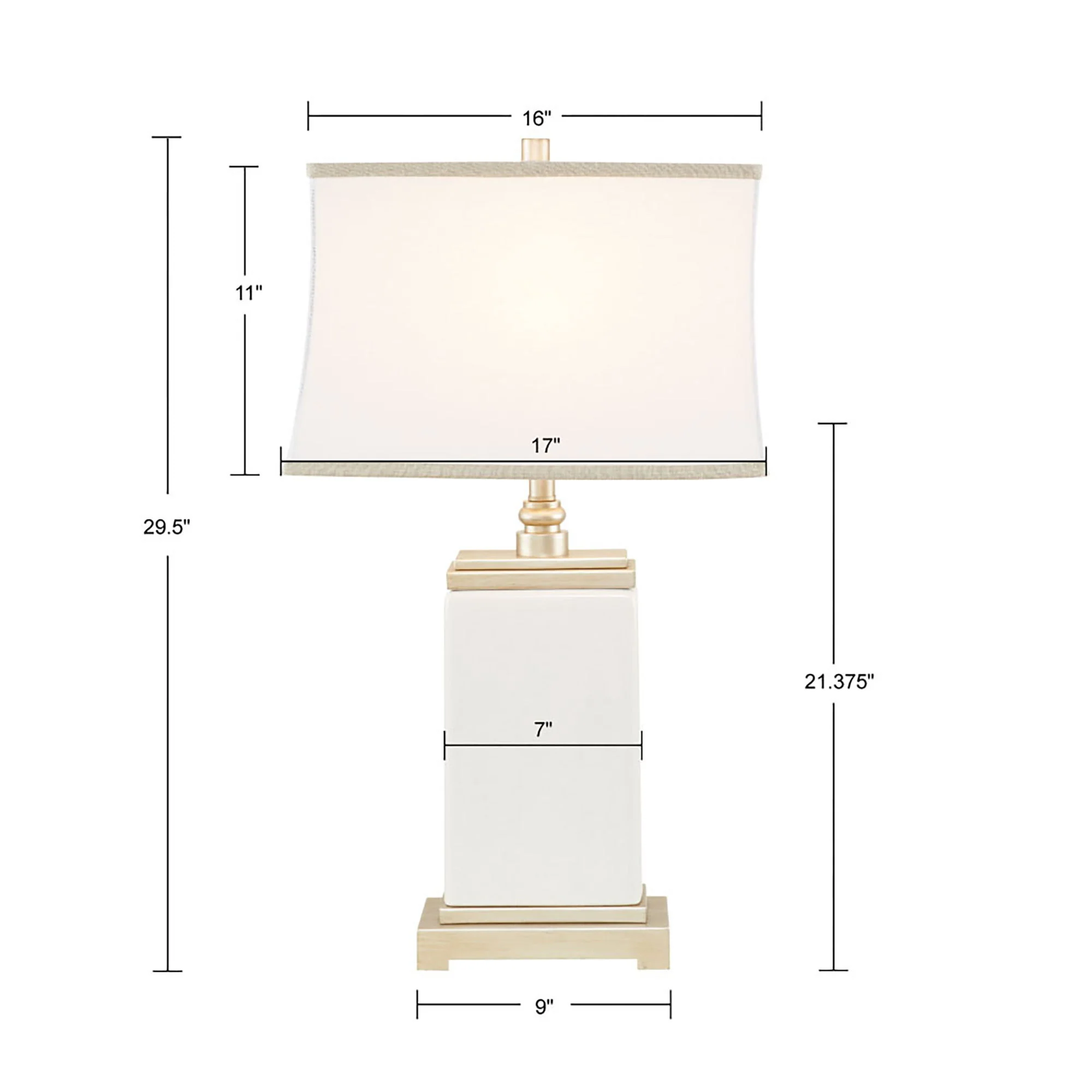 Colette - Table Lamp - Ivory - Image 4