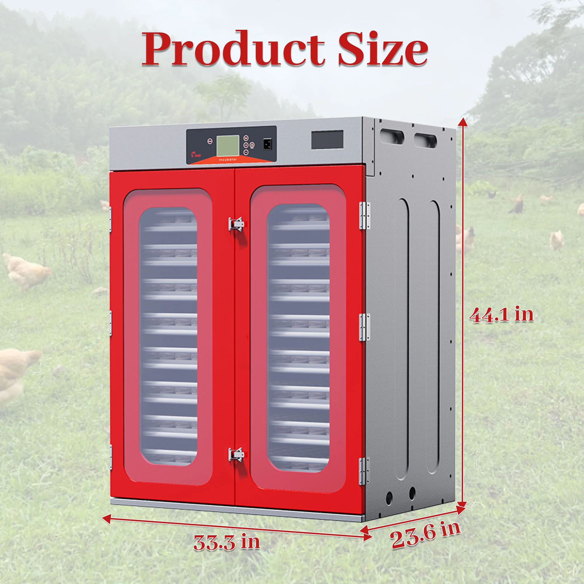 Commercial Egg Digital Cabinet Incubator With Auto Temperature & Humidity Control - Image 5