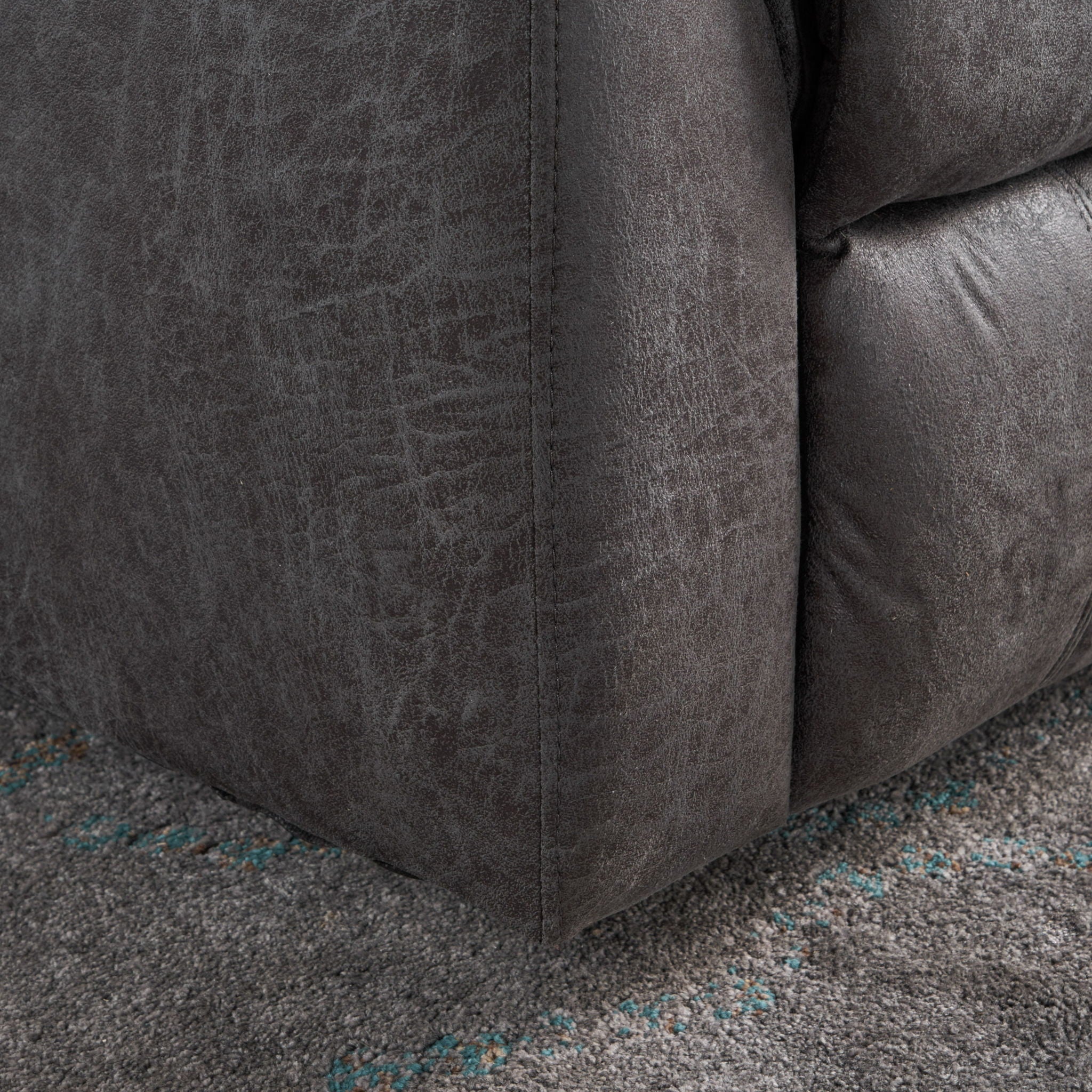 Contemporary Glider Recliner With Swivel Function - Image 8