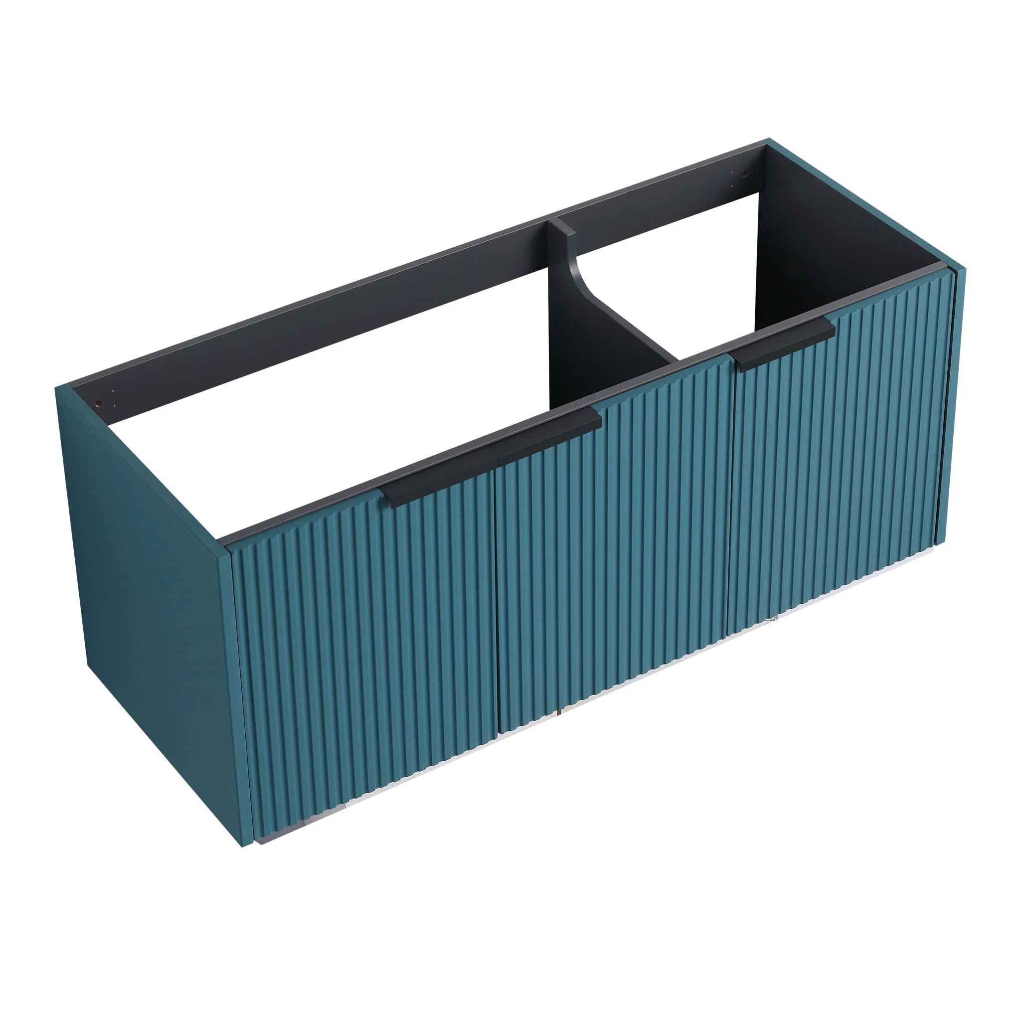 Contemporary Wall Mounted Bathroom Vanity With Soft Close Doors - Image 11