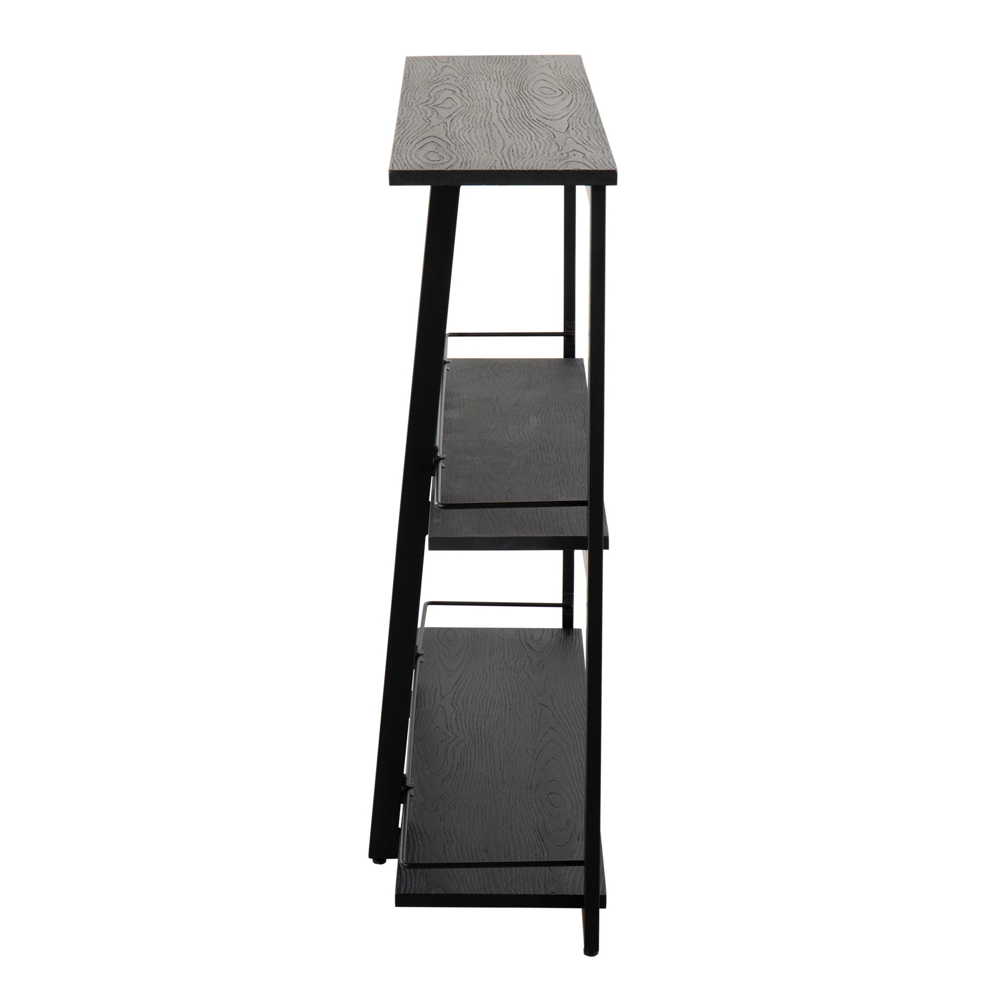 Converge - Industrial Bookcase - Black - Image 2