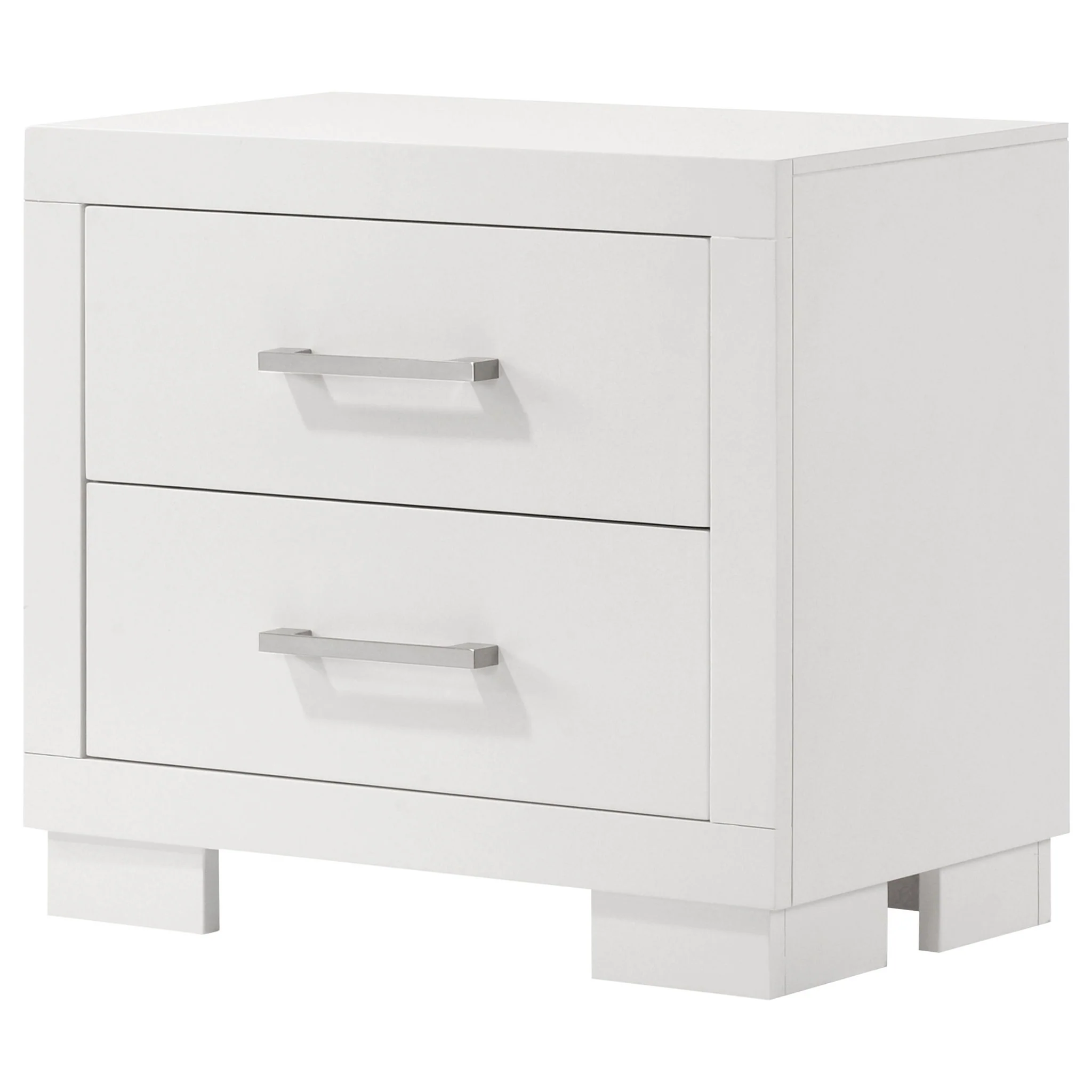 Copper - 2 Drawer Rectangular Nightstand - Image 8