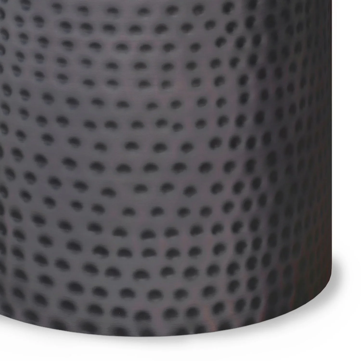 Corbin - Hammered Metal Side Table - Image 4