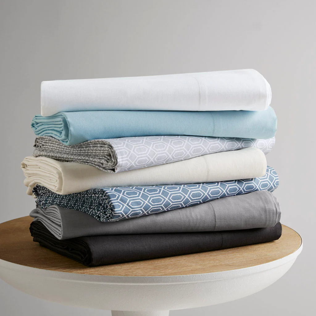 Cotton 144TC - California King Solid Sheet Set - White - Image 3