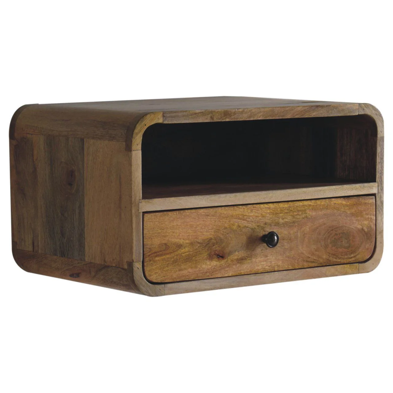 Curved Upper Slot Floating Nightstand - Image 12
