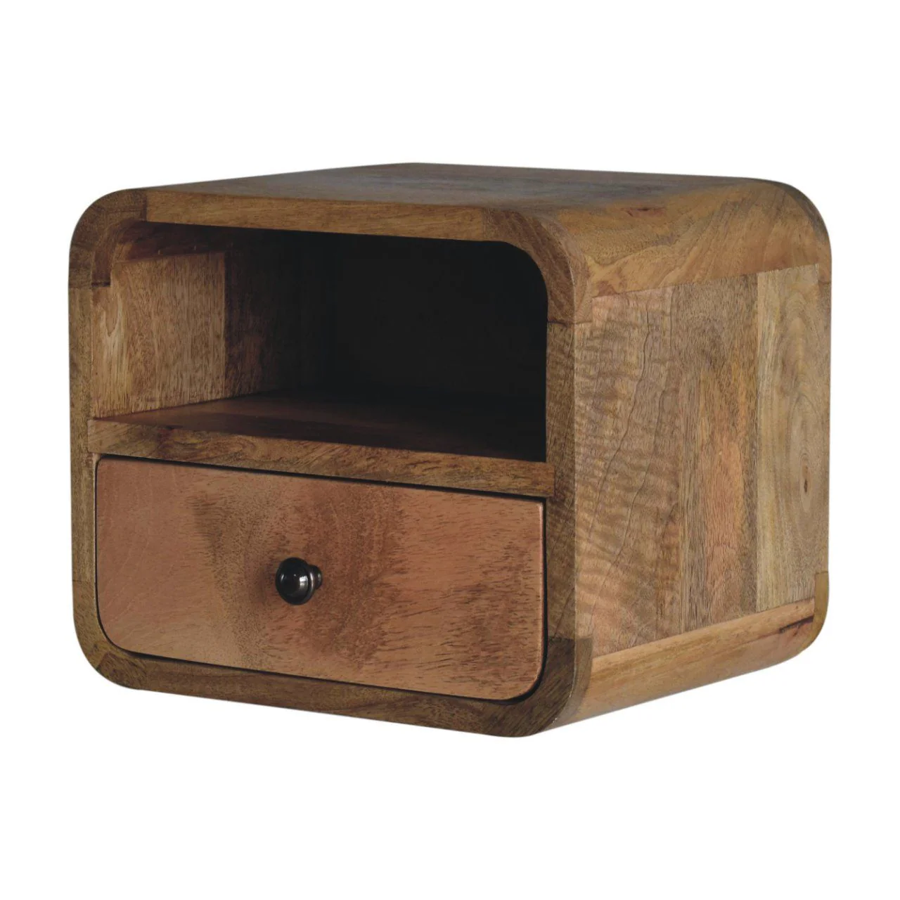 Curved Upper Slot Floating Nightstand - Image 6