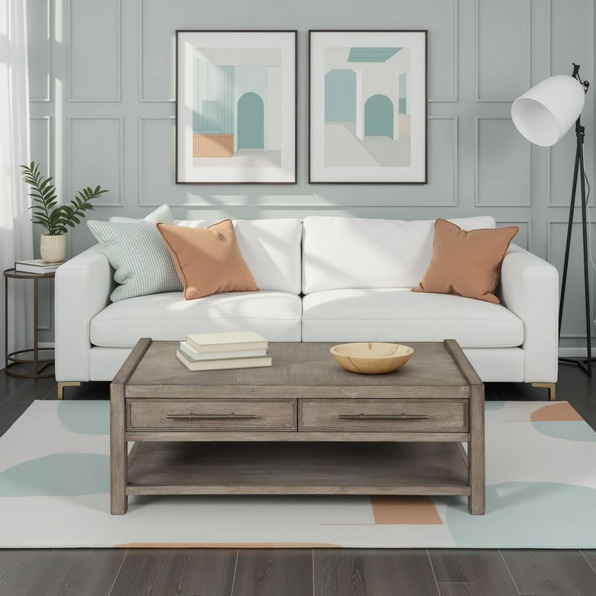 Cypress Lane - Coffee Table - White Oak