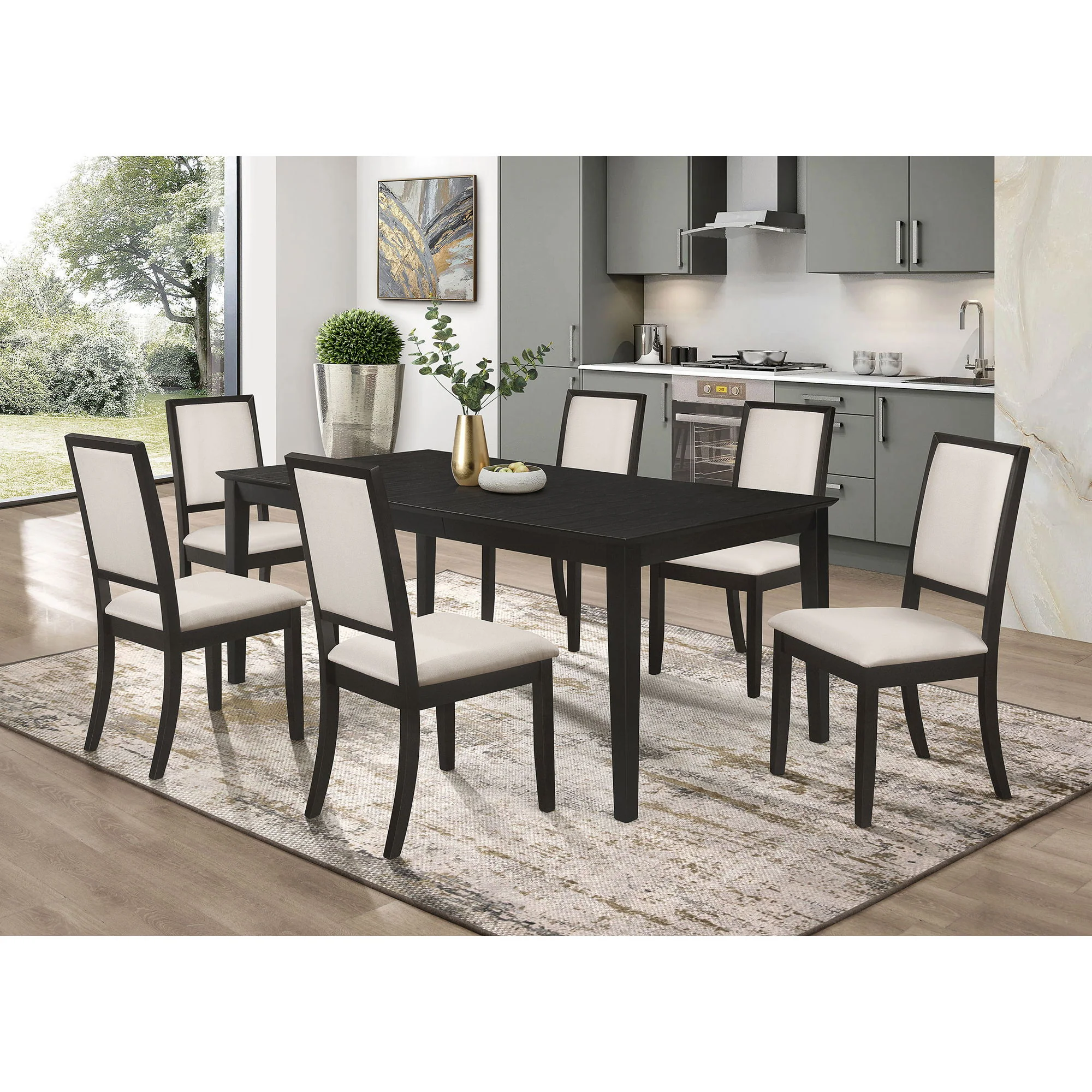 Daniela - Dining Set With Upholstered Chairs - Image 3