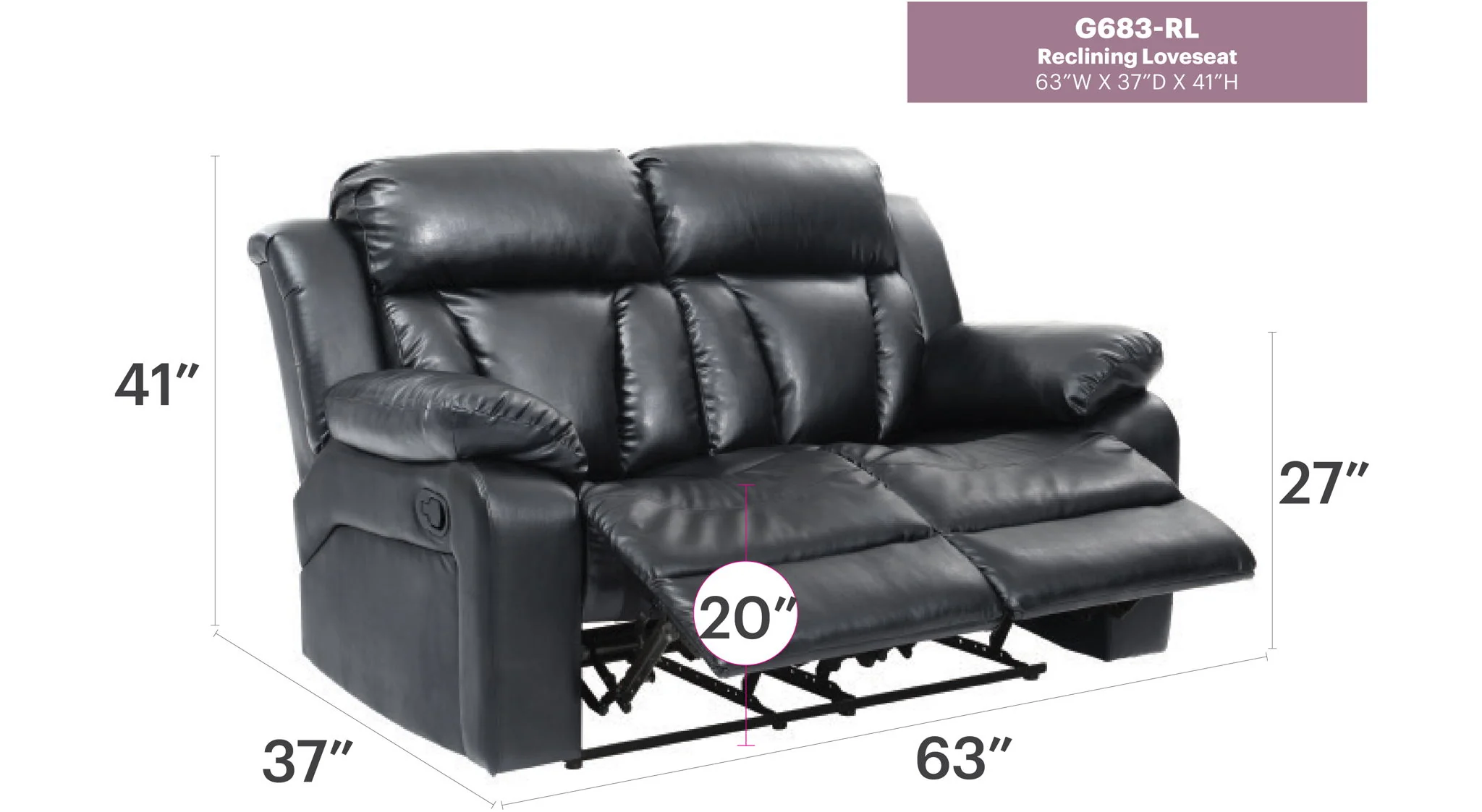 Daria - Cozy Padded Love Seat For Relaxation - Image 10