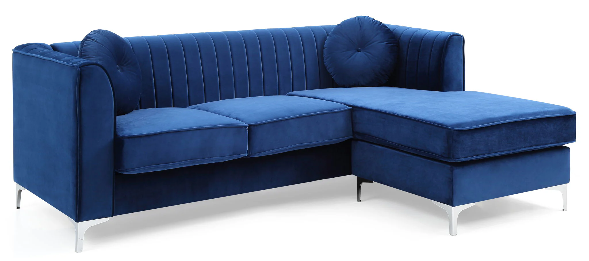 Delray - Micro Suede Sofa Chaise - Image 14