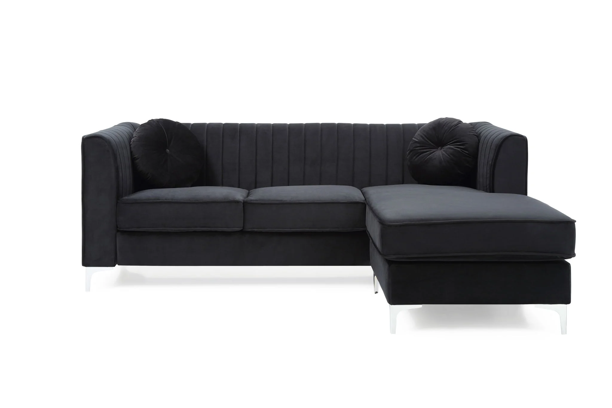 Delray - Micro Suede Sofa Chaise - Image 16