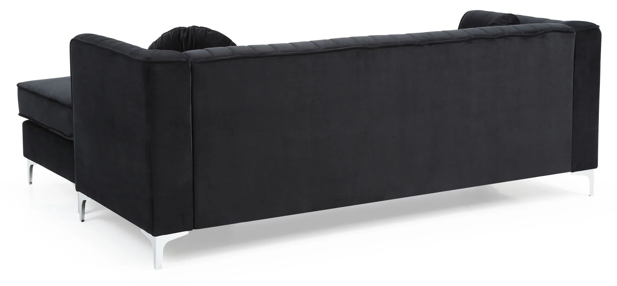 Delray - Micro Suede Sofa Chaise - Image 5