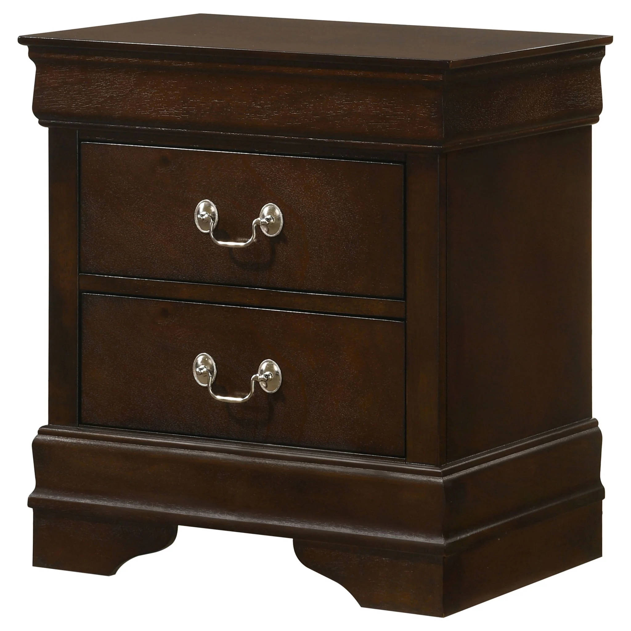 Demetra - 2 Drawer Nightstand - Cappuccino - Image 4