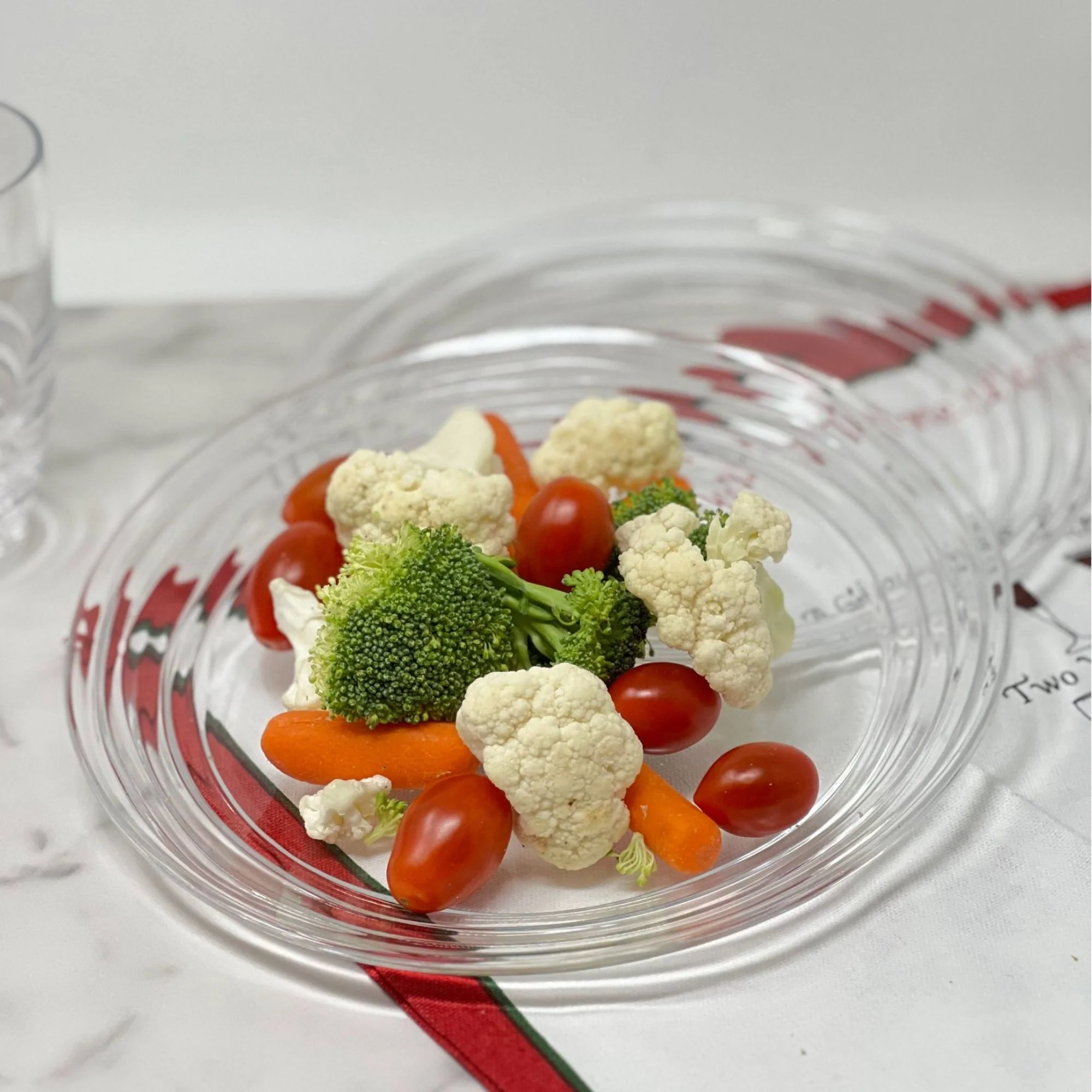 Designer Swirl Acrylic Dinner Plates (Set of 4) - Image 14