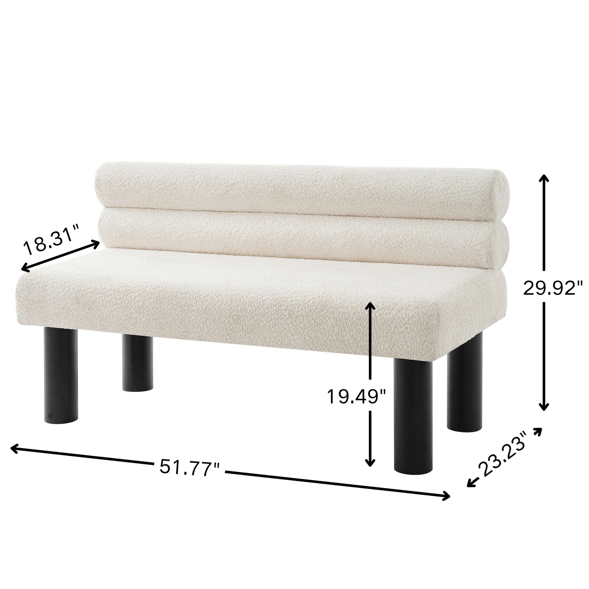Dining Upholstered Bench - Image 8