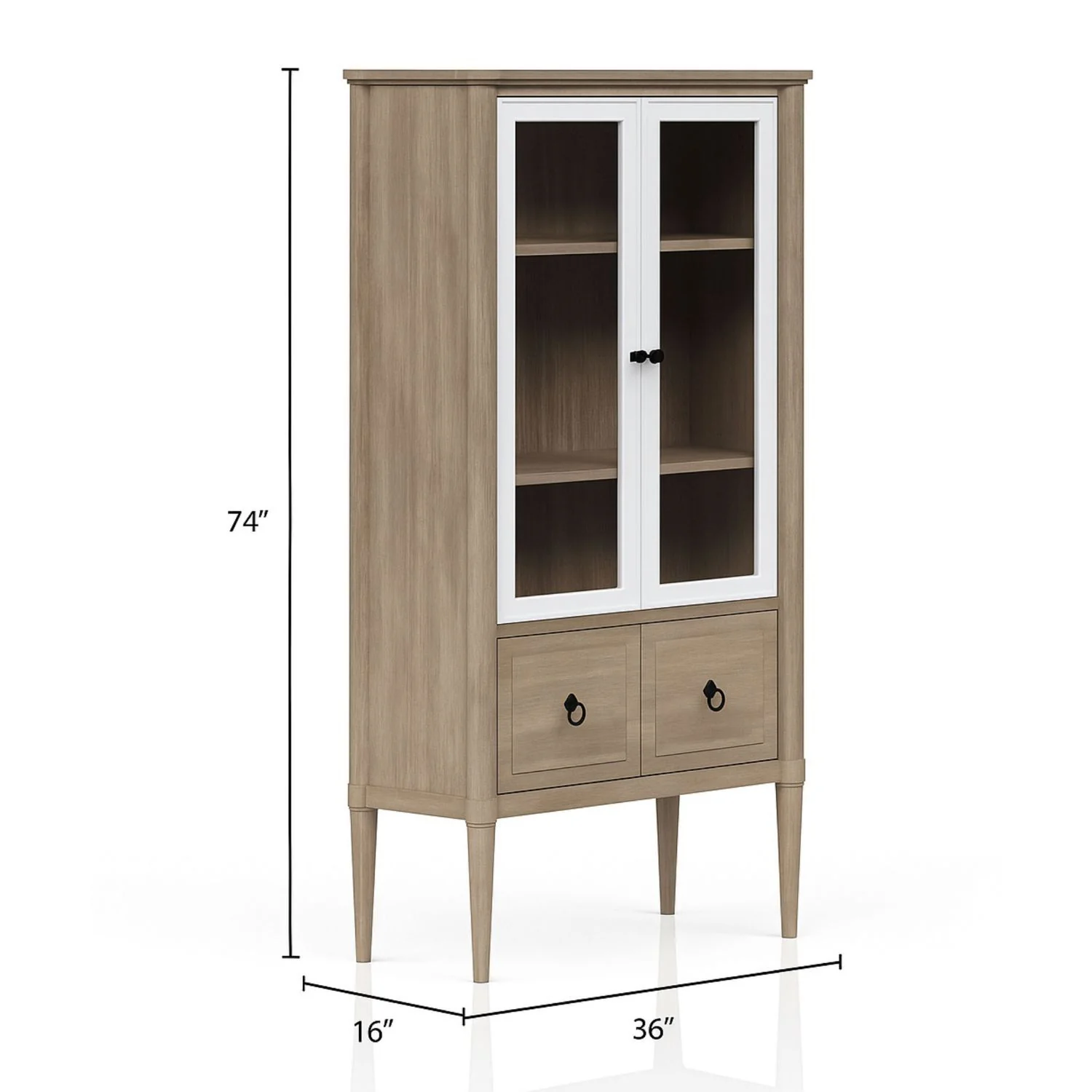 Display Bookcase Colored - Sand - Image 2