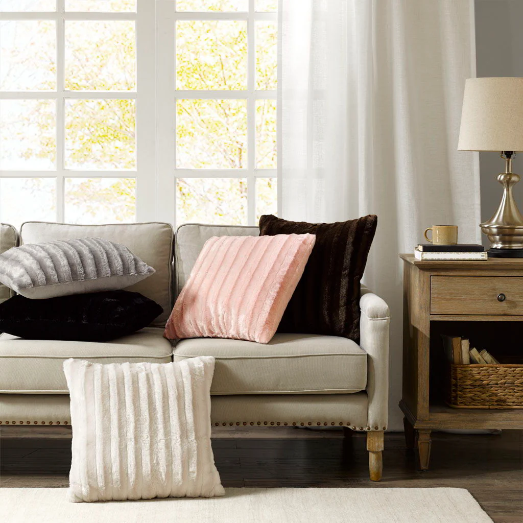 Duke - Square Pillow - Blush - Image 3
