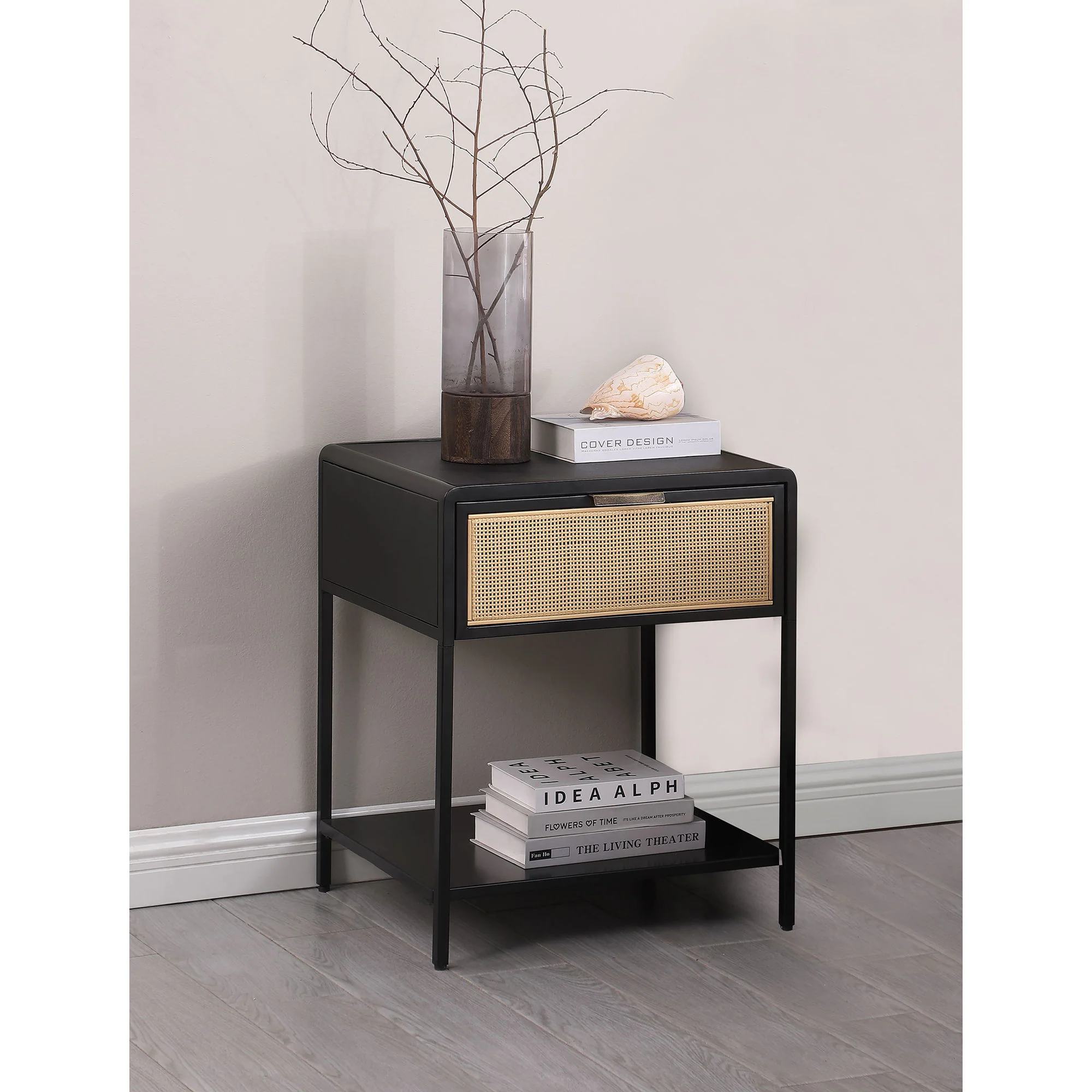 Duncan - 1 Drawer Bedside Table - Image 3