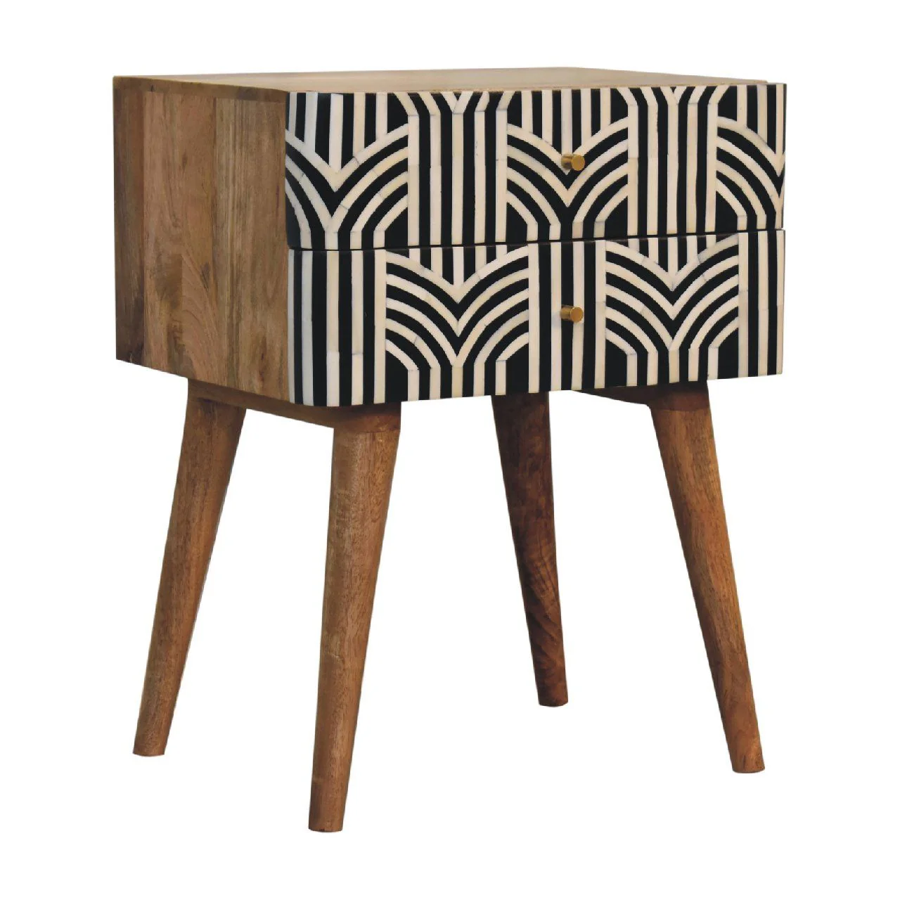 Edessa Bone Inlay Bedside - Image 6