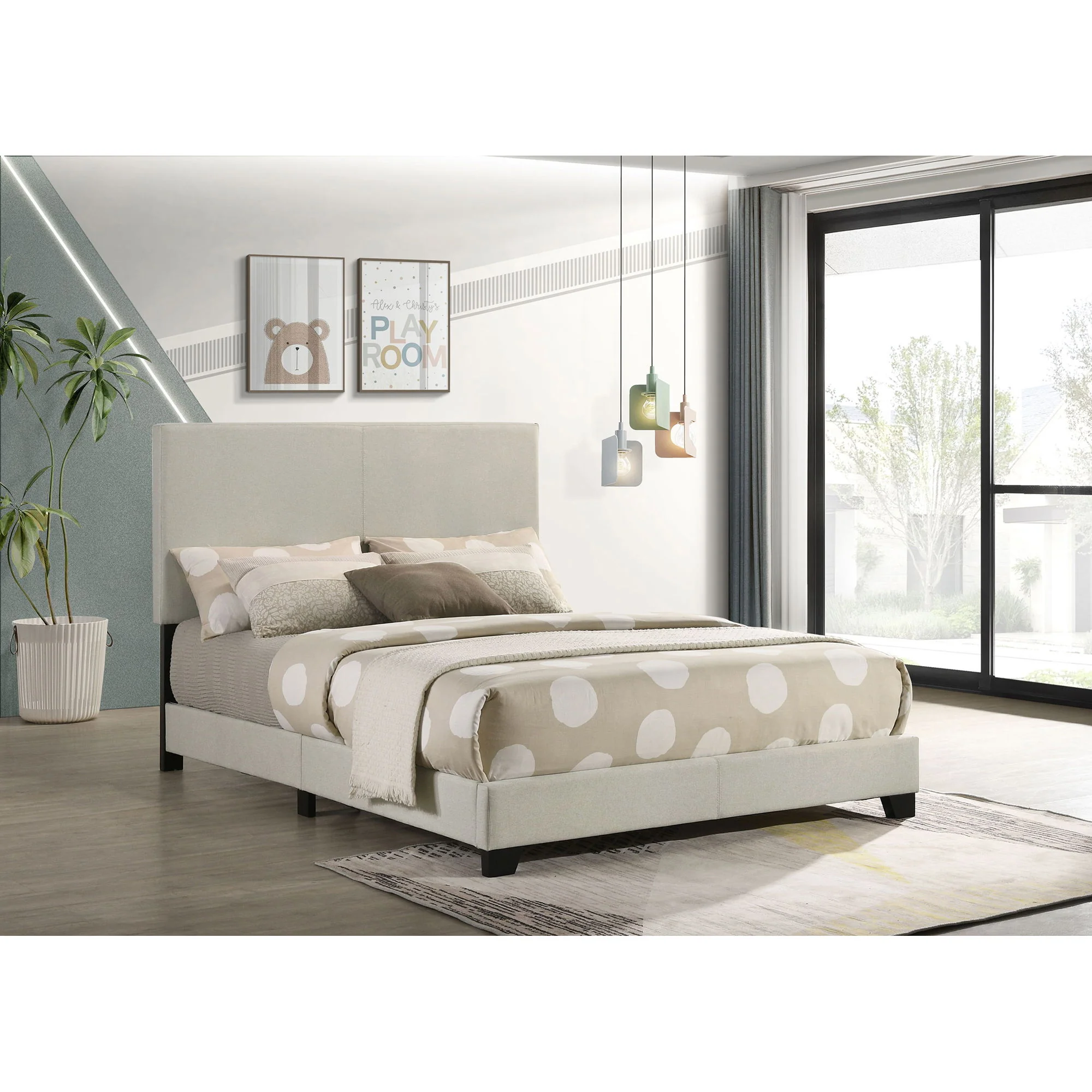 Efram - Panel Bed - Image 10